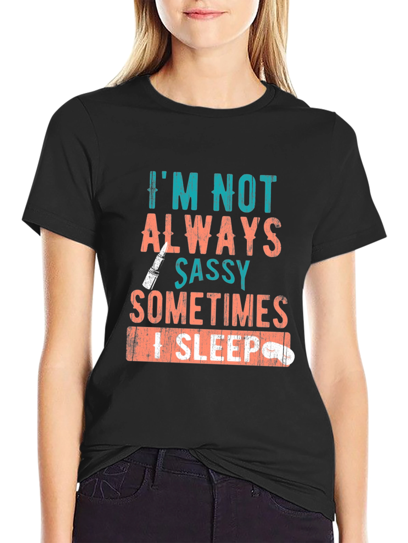 Sassy Sleep T-Shirt: Funny Graphic Tee