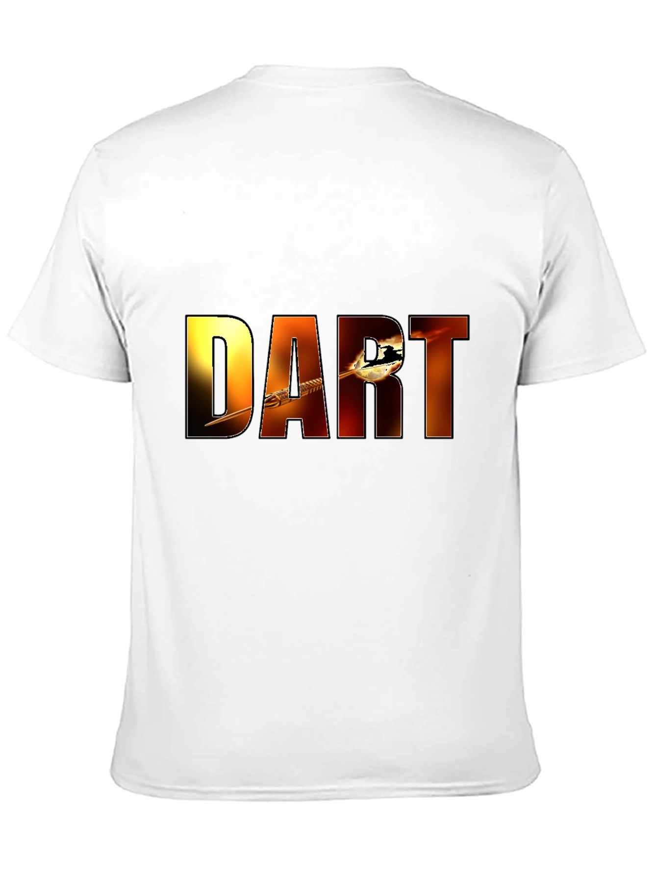 DART Graphic Tee - Black Cotton Blend