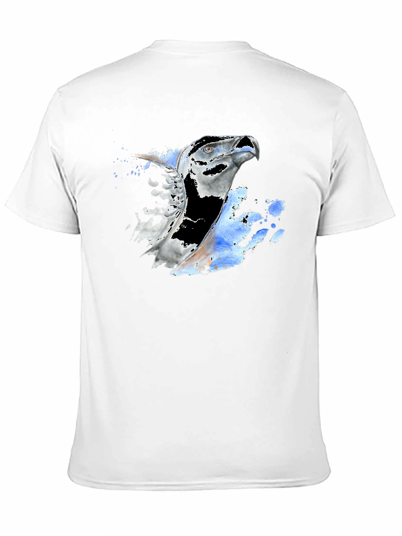 Cool Eagle Graphic Black T-Shirt