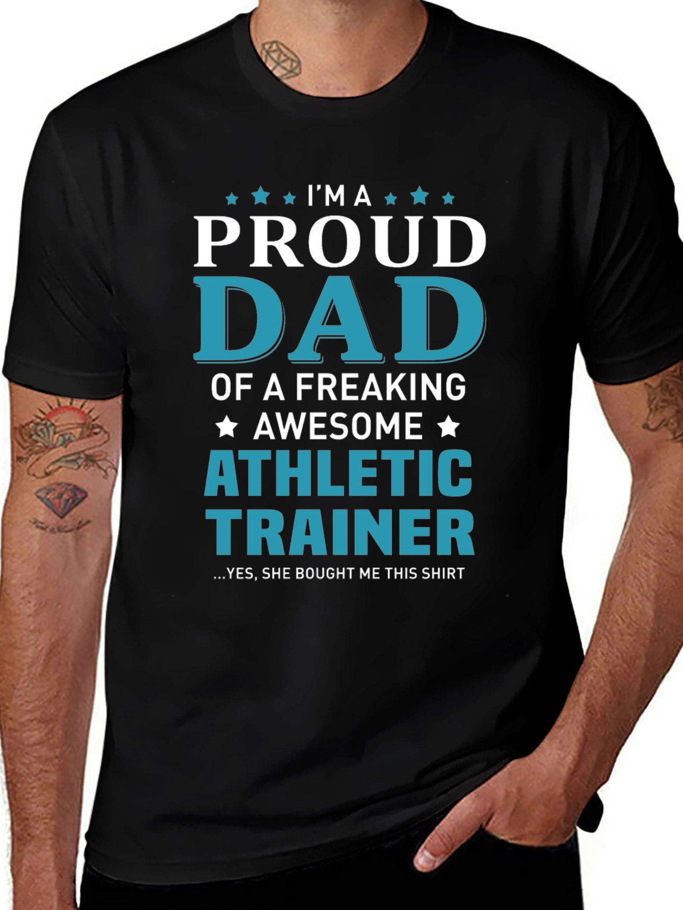 Proud Dad of Athletic Trainer T-Shirt