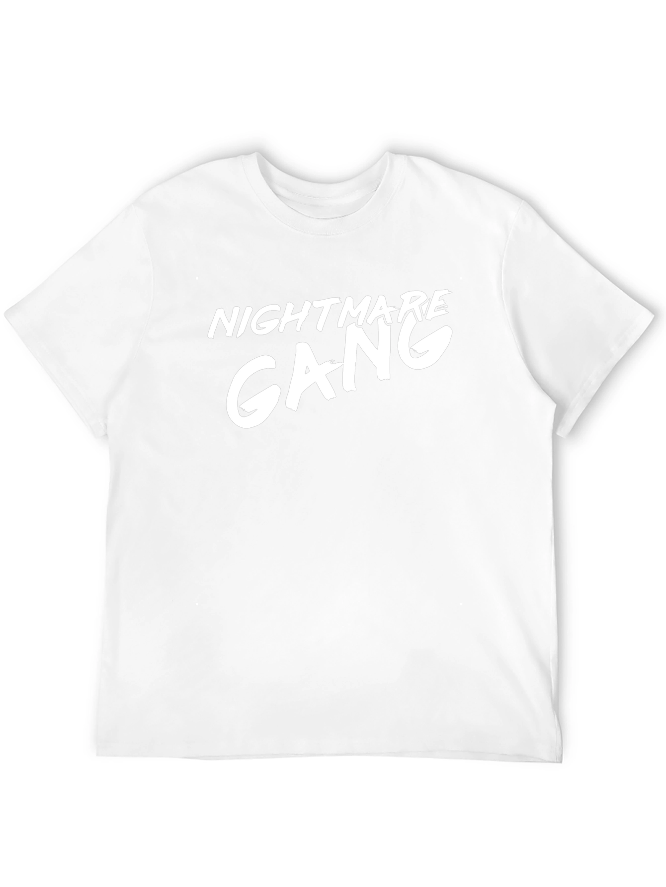 Nightmare Gang Graphic Tee - Black Cotton T-Shirt