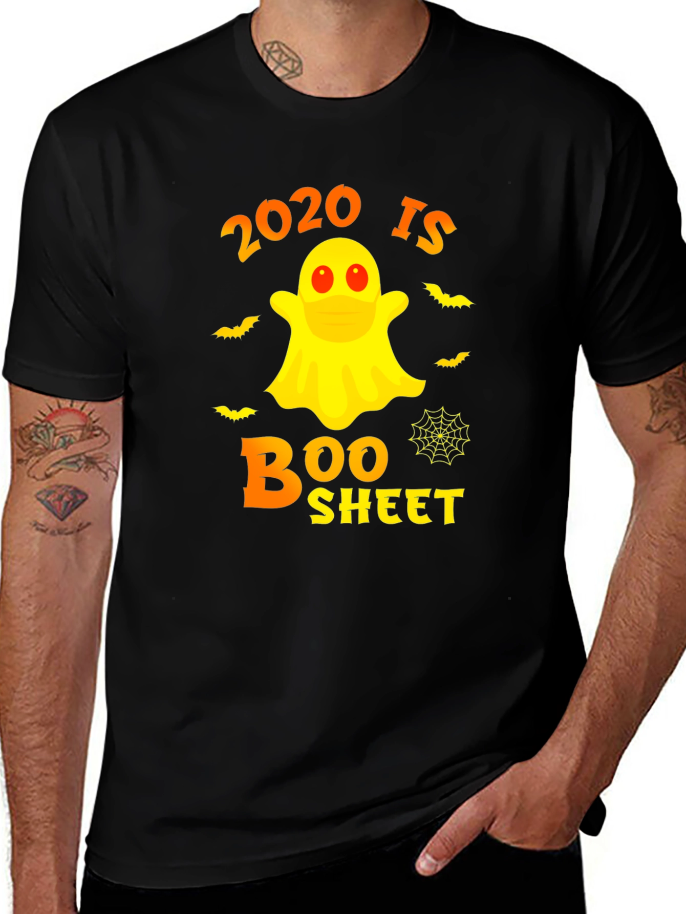 2020 Boo Sheet T-Shirt - Halloween Ghost Tee