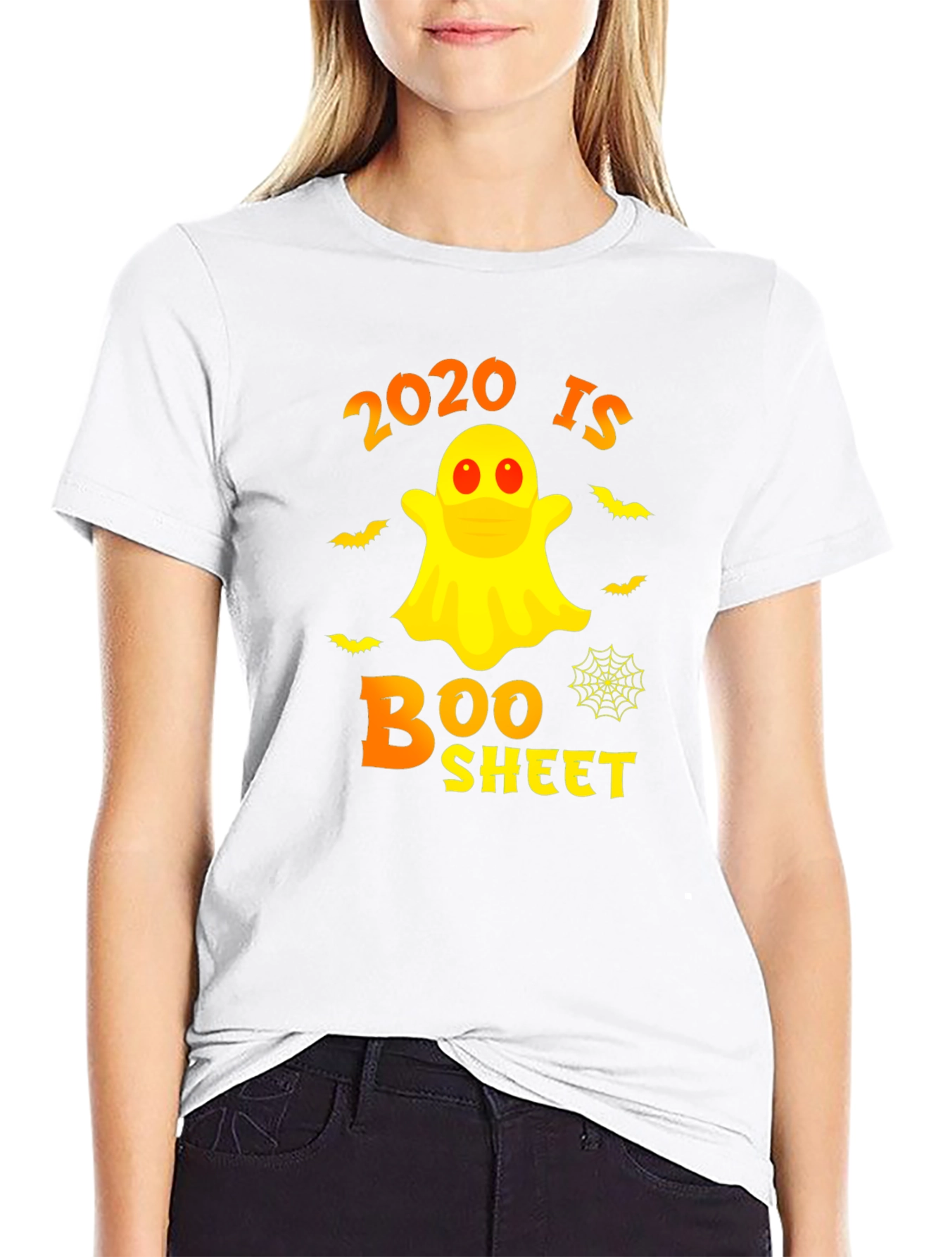 2020 Boo Sheet T-Shirt - Halloween Ghost Tee