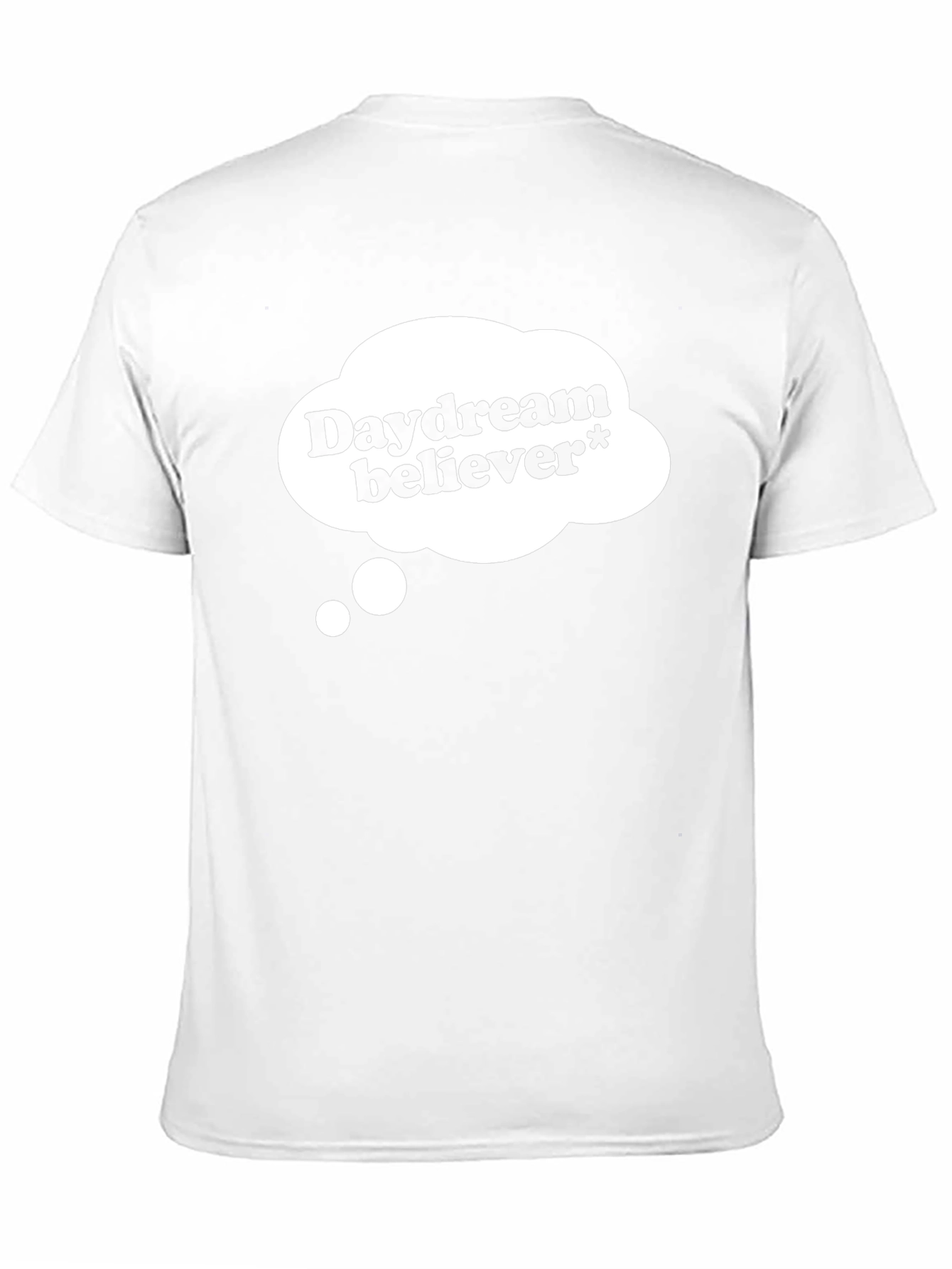 Daydream Believer Graphic Tee - Soft Black Cotton