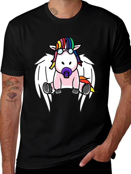 Unicorn Angel T-Shirt - Whimsical Graphic Tee