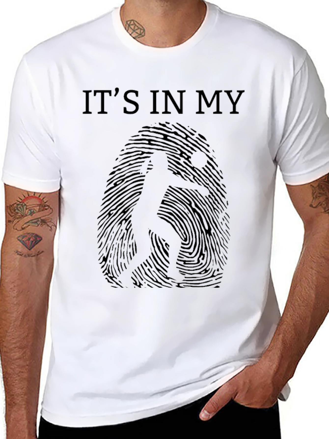 Volleyball Passion T-Shirt - Its In My DNA Tee