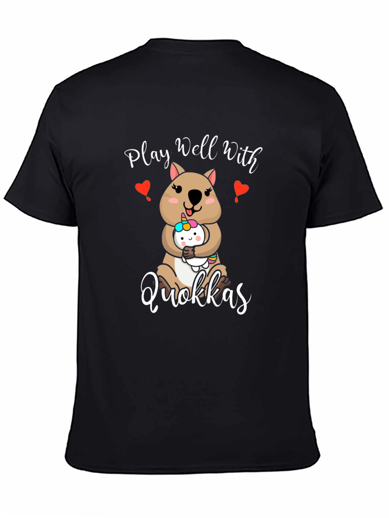 Quokka Lover T-Shirt: Play Well With Quokkas