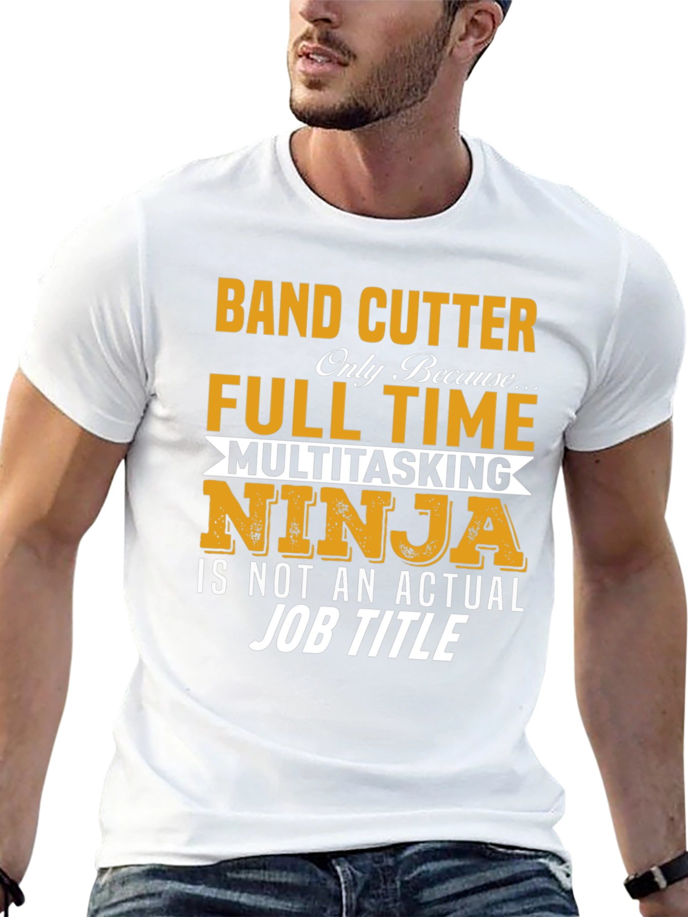 Band Cutter Full Time Ninja T-Shirt