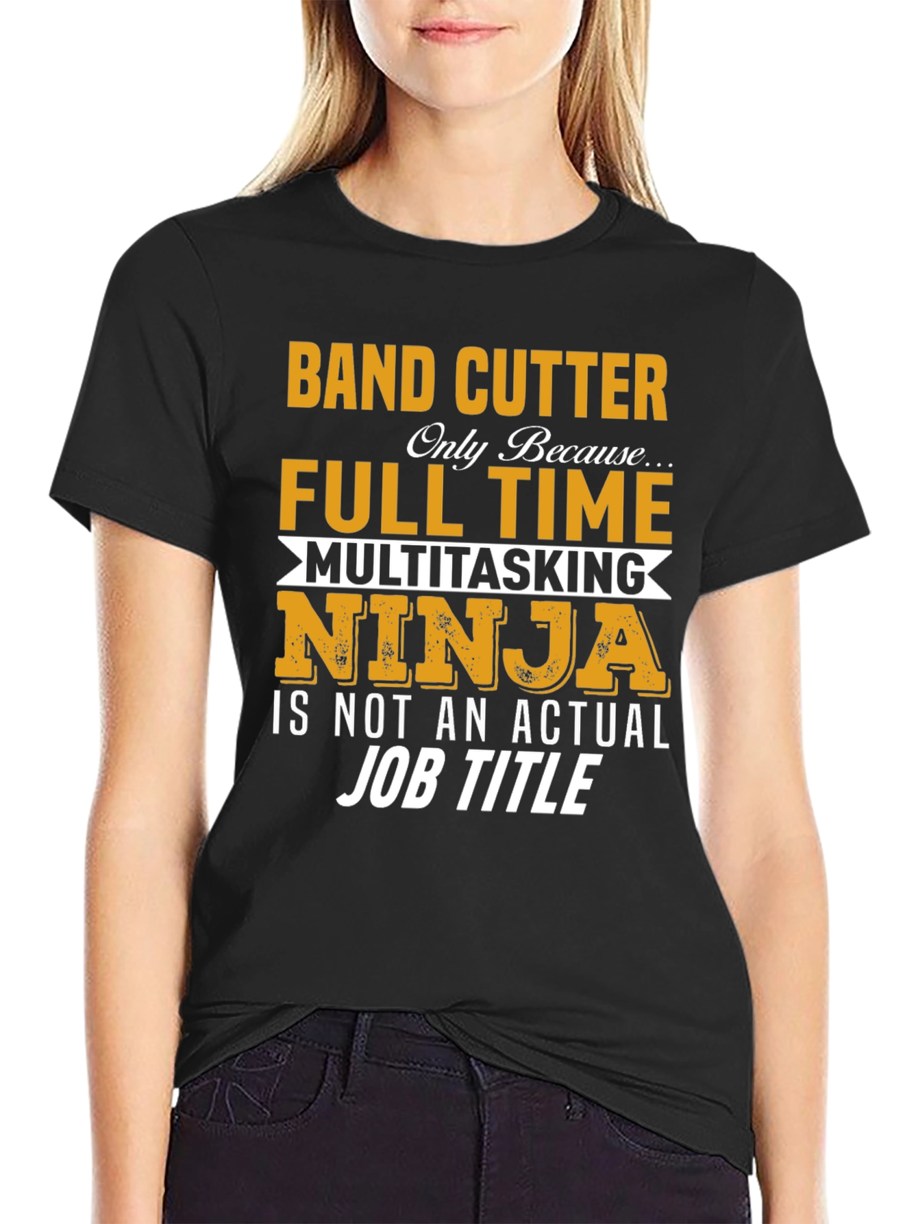 Band Cutter Full Time Ninja T-Shirt
