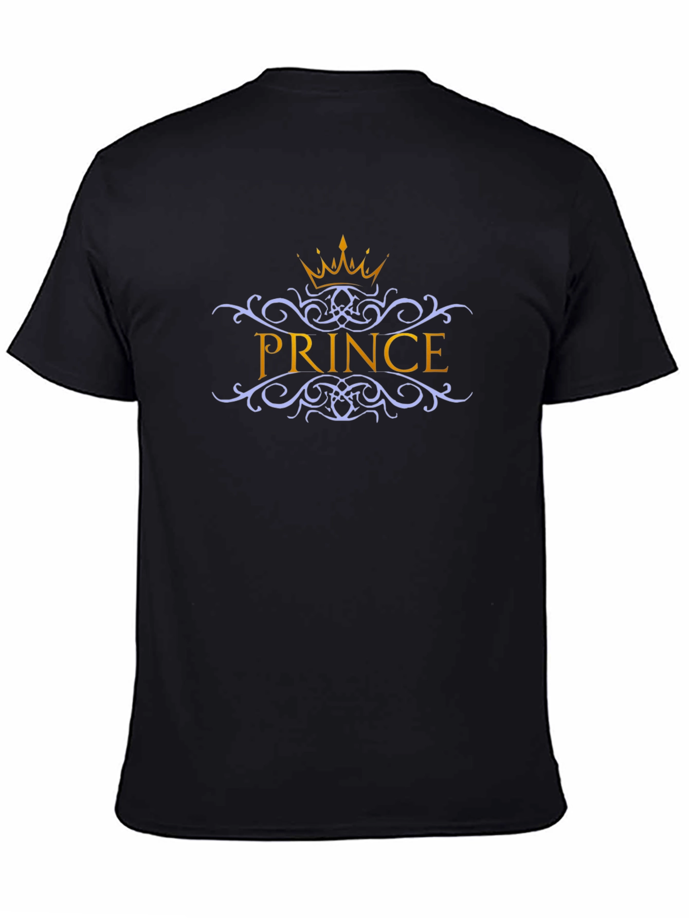 Prince Graphic Tee - Black Crew Neck