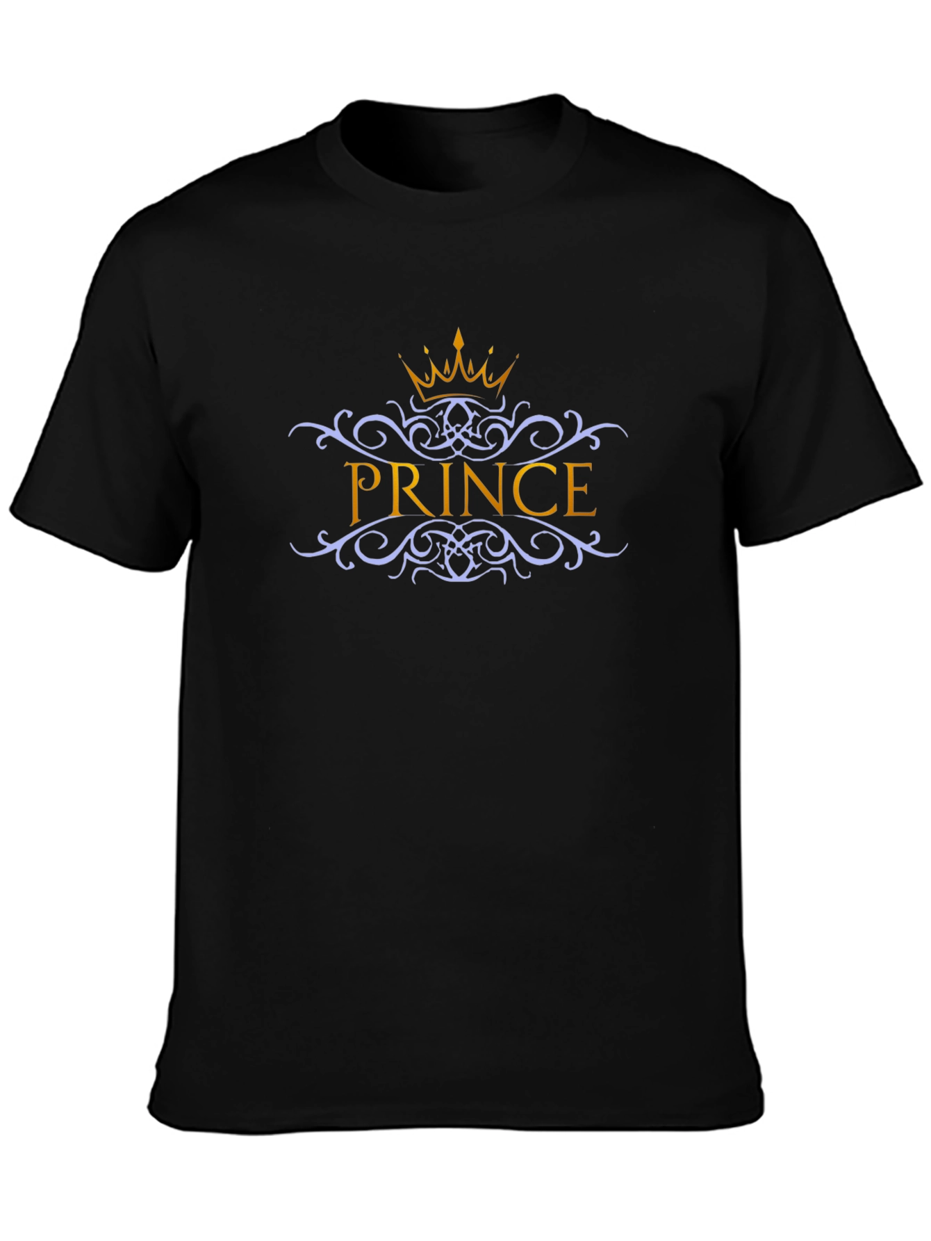 Prince Graphic Tee - Black Crew Neck