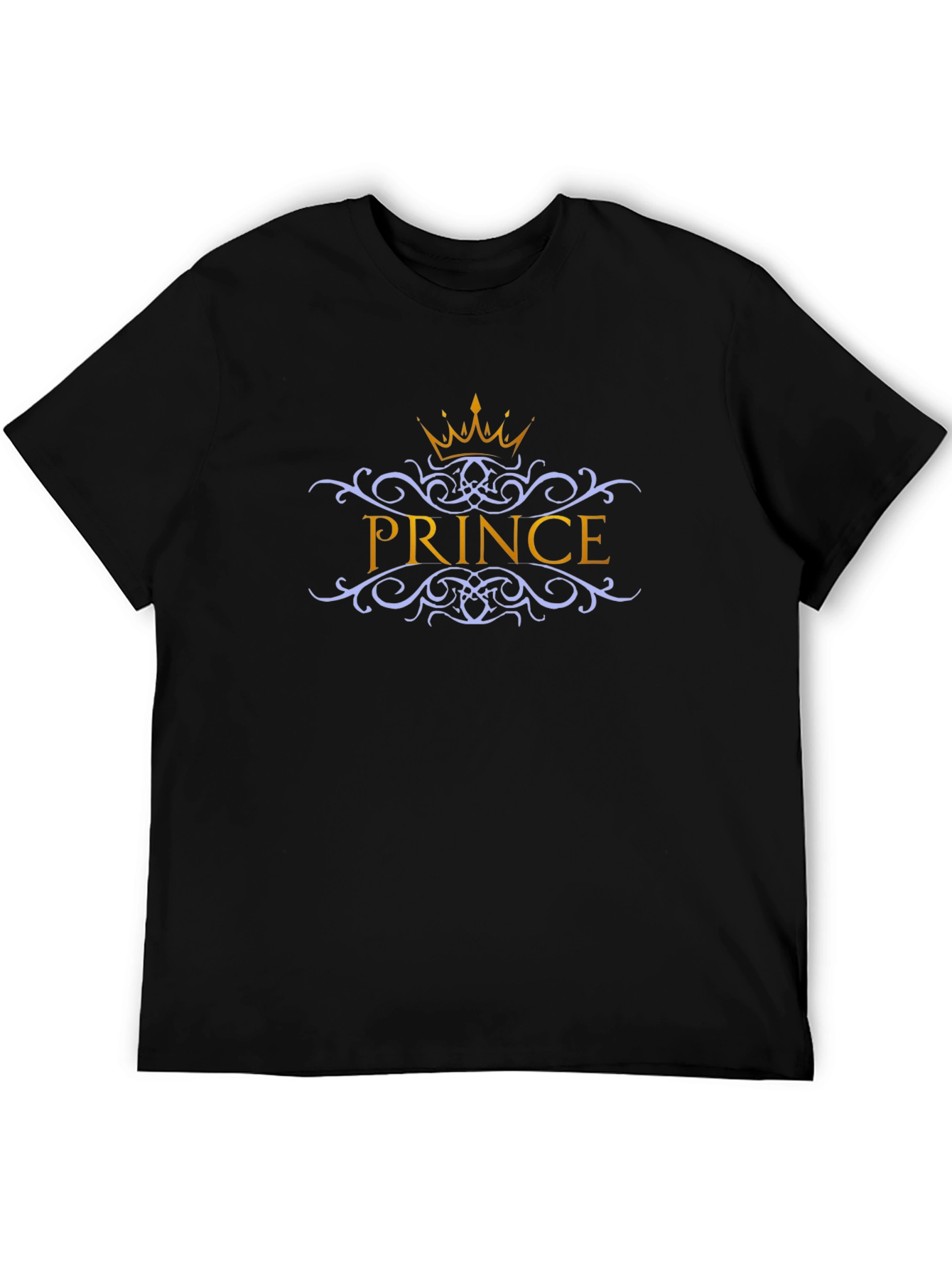 Prince Graphic Tee - Black Crew Neck