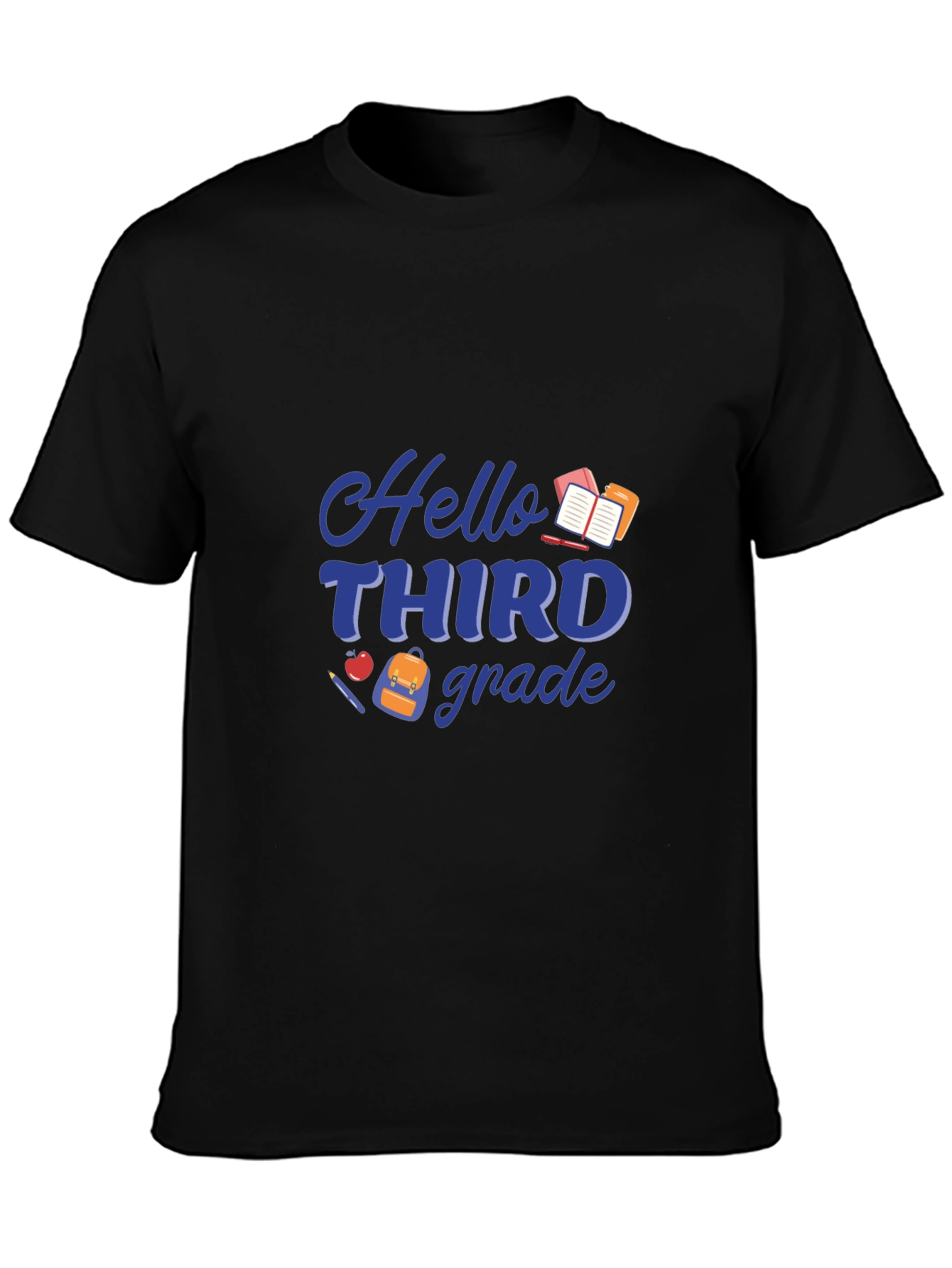 Hello Third Grade T-Shirt - Back to School