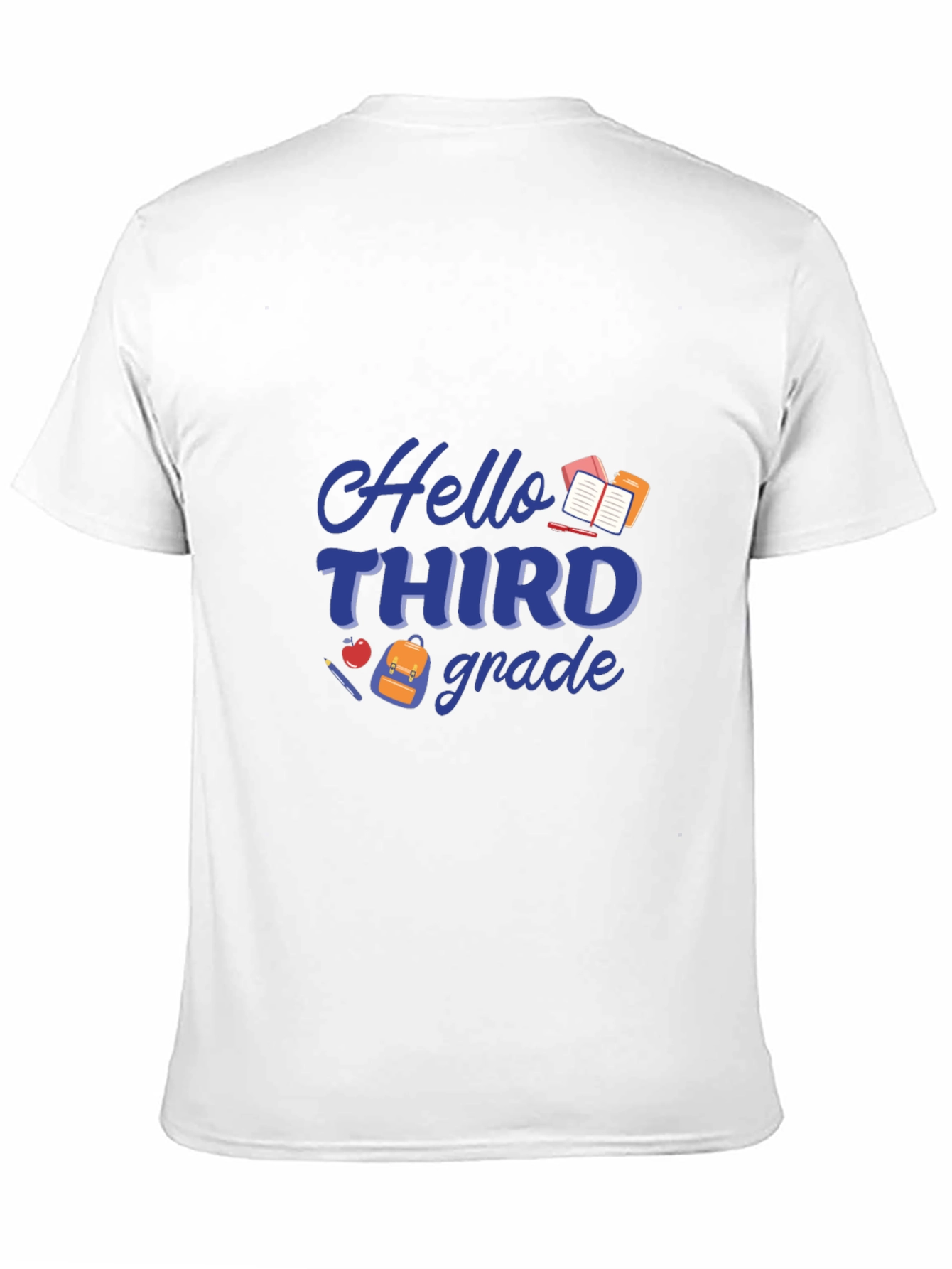 Hello Third Grade T-Shirt - Back to School