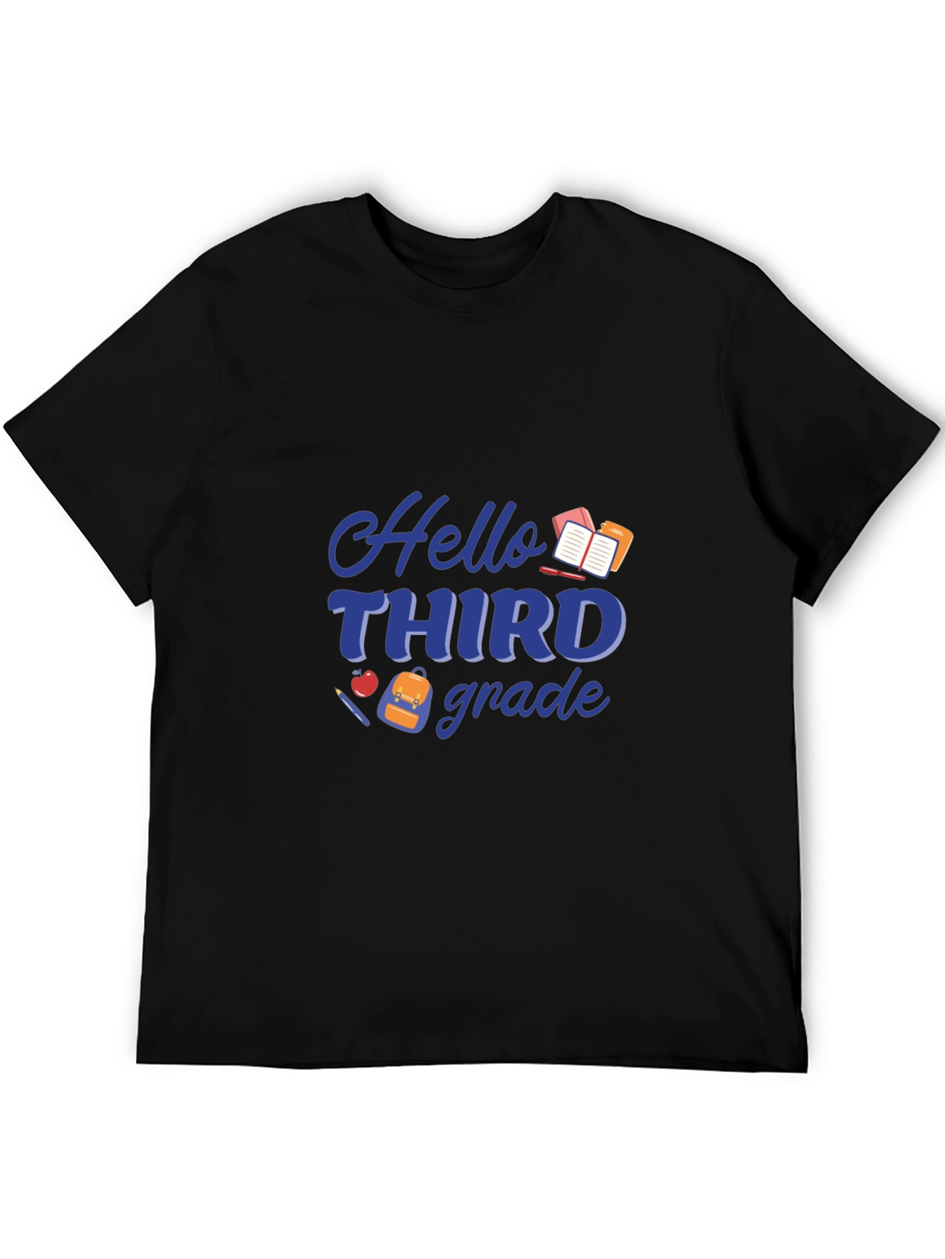 Hello Third Grade T-Shirt - Back to School