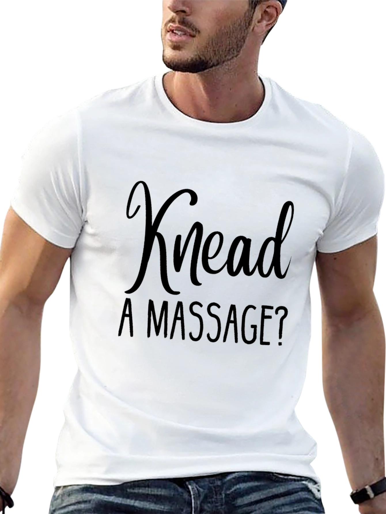 Knead a Massage? Funny Graphic T-Shirt