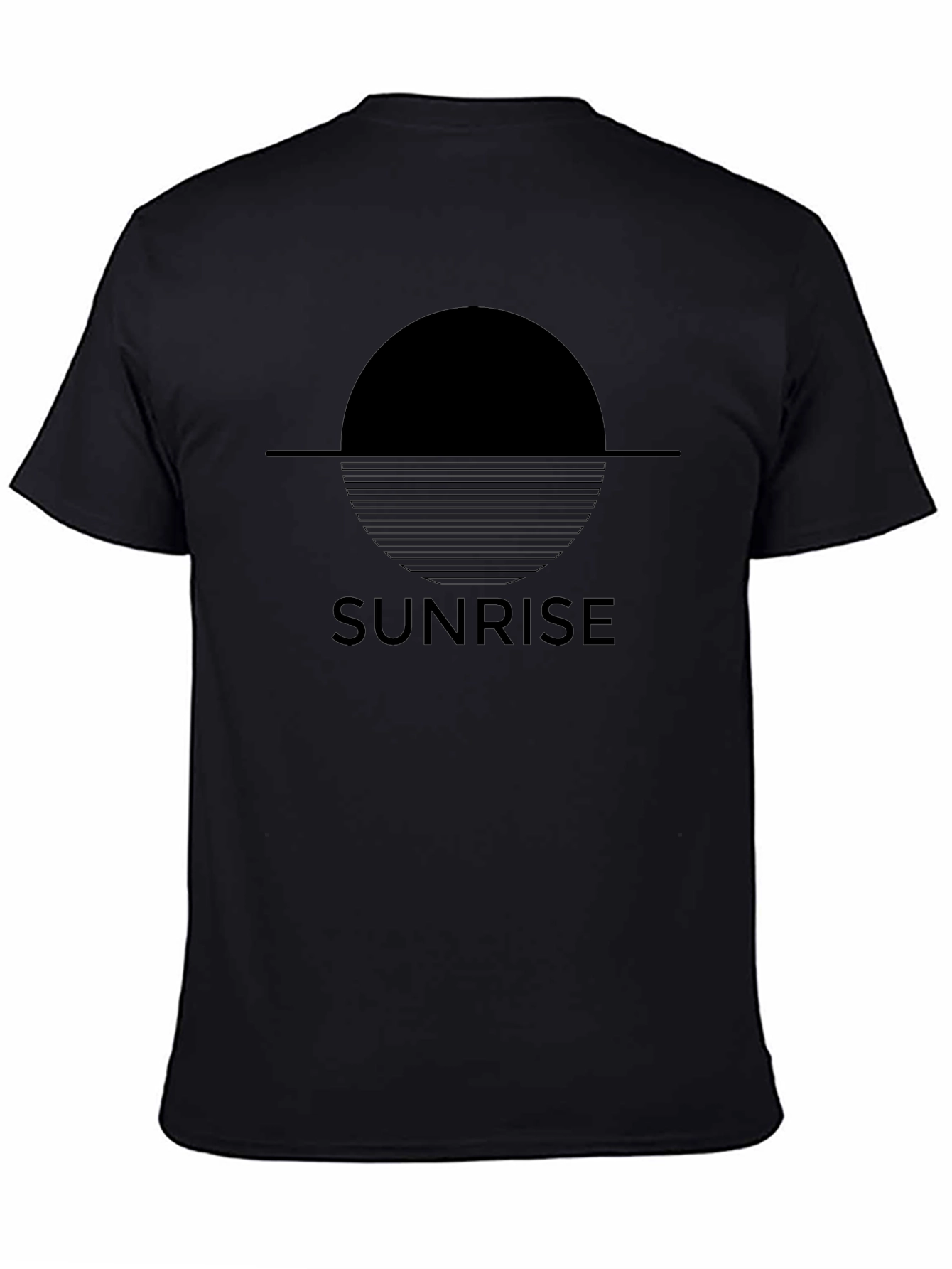 Minimalist Sunrise Graphic T-Shirt