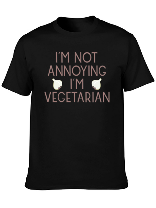 Vegetarian Humor T-Shirt - Annoying Onion Design