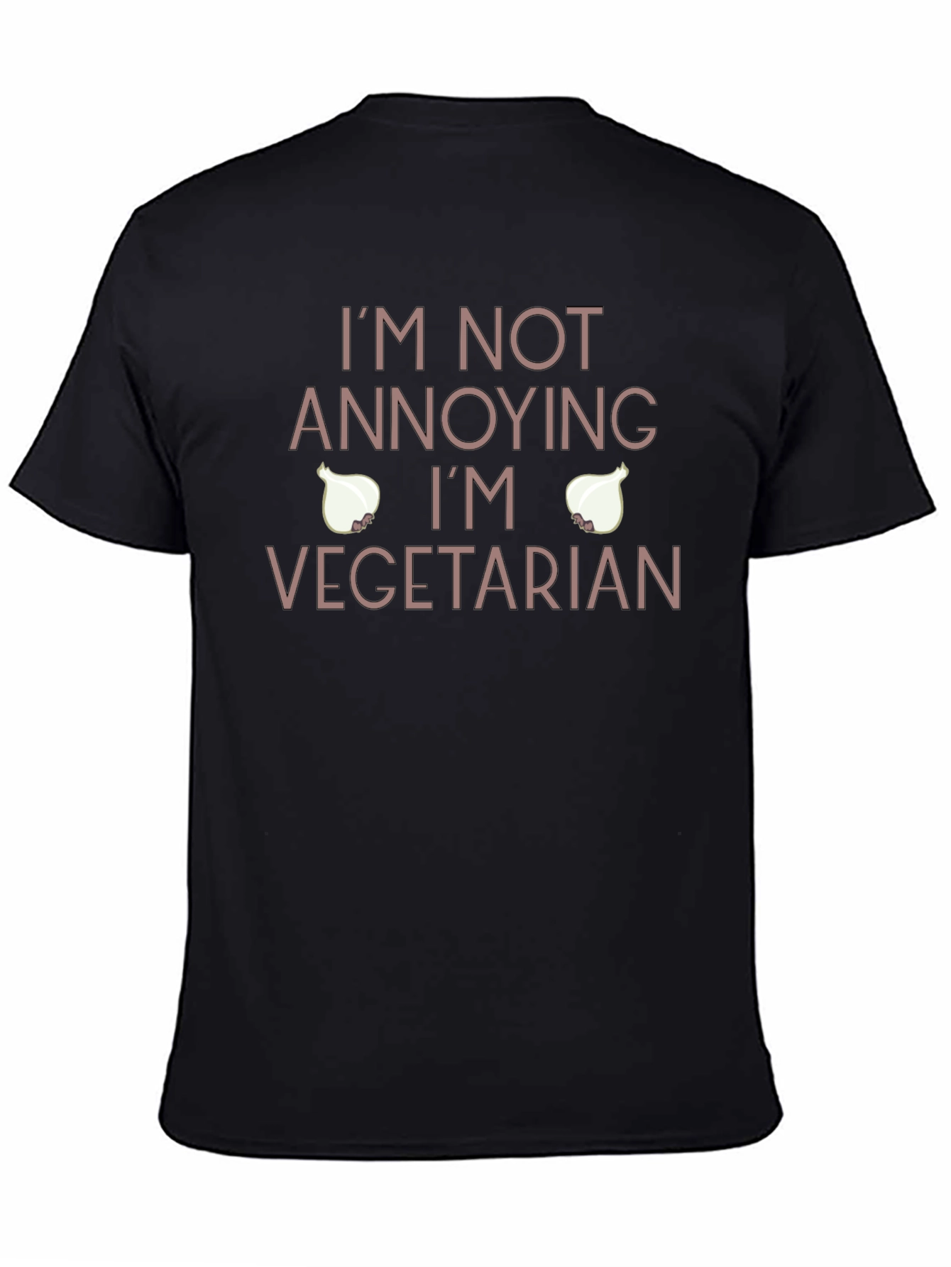 Vegetarian Humor T-Shirt - Annoying Onion Design