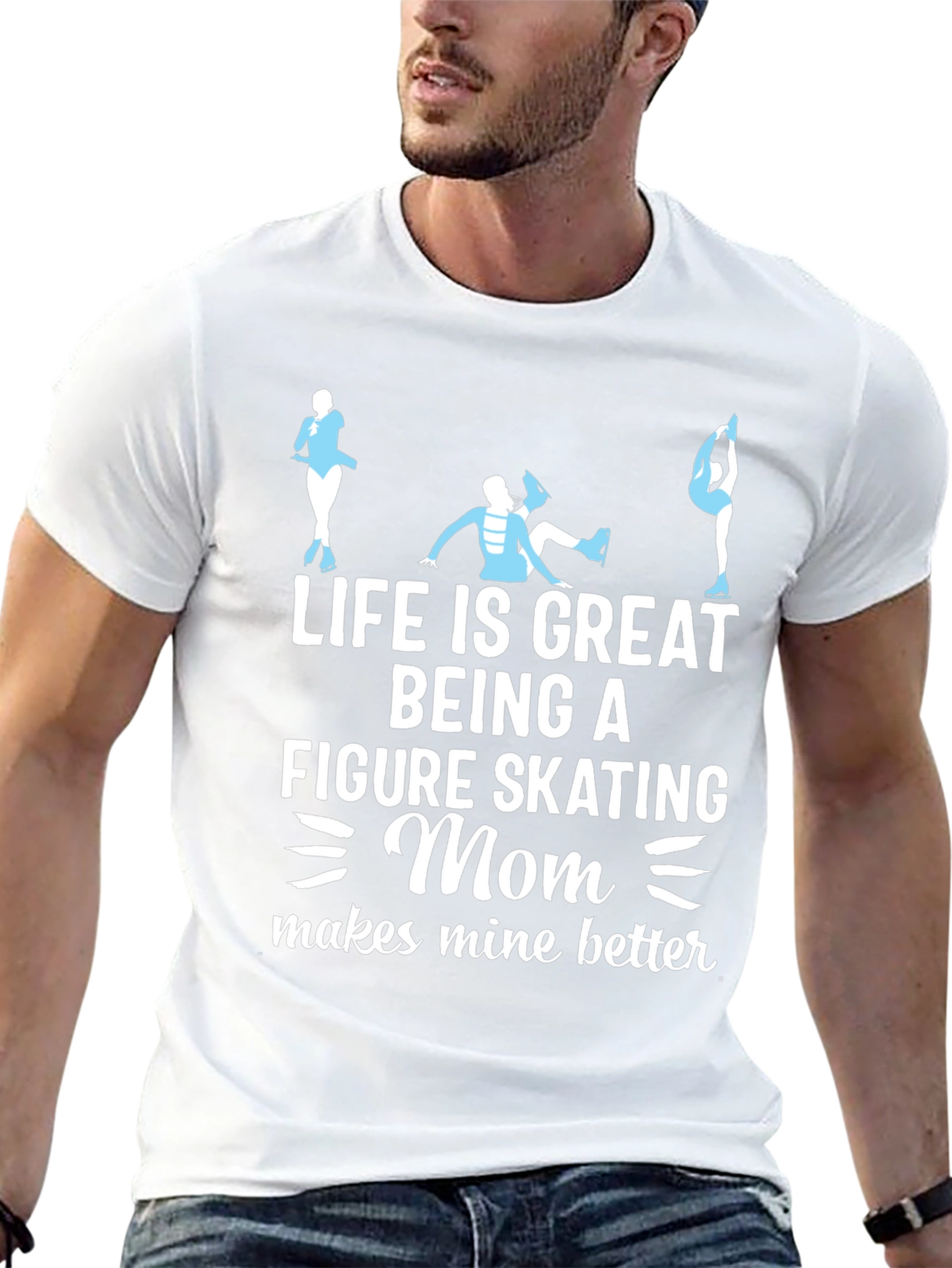 Figure Skating Mom T-Shirt - Ice Skating Tee