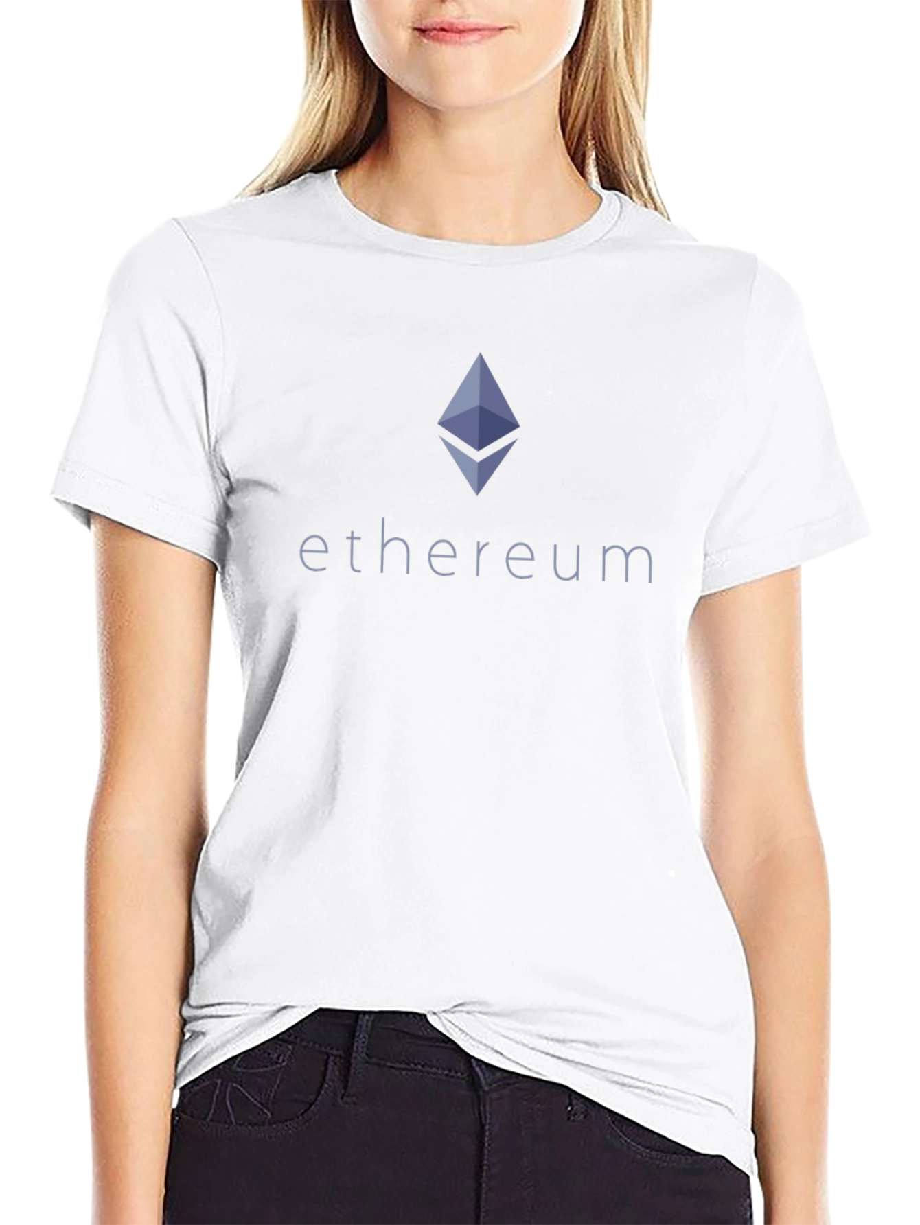 Ethereum Logo Black T-Shirt