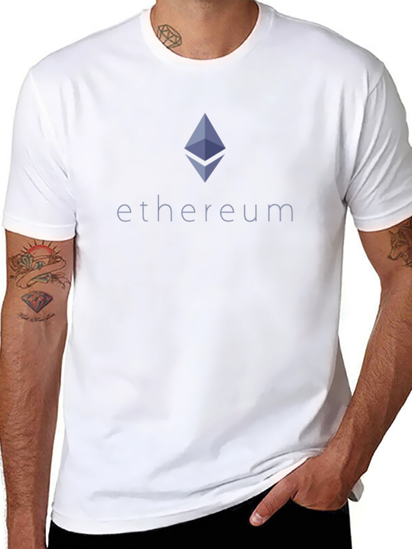 Ethereum Logo Black T-Shirt