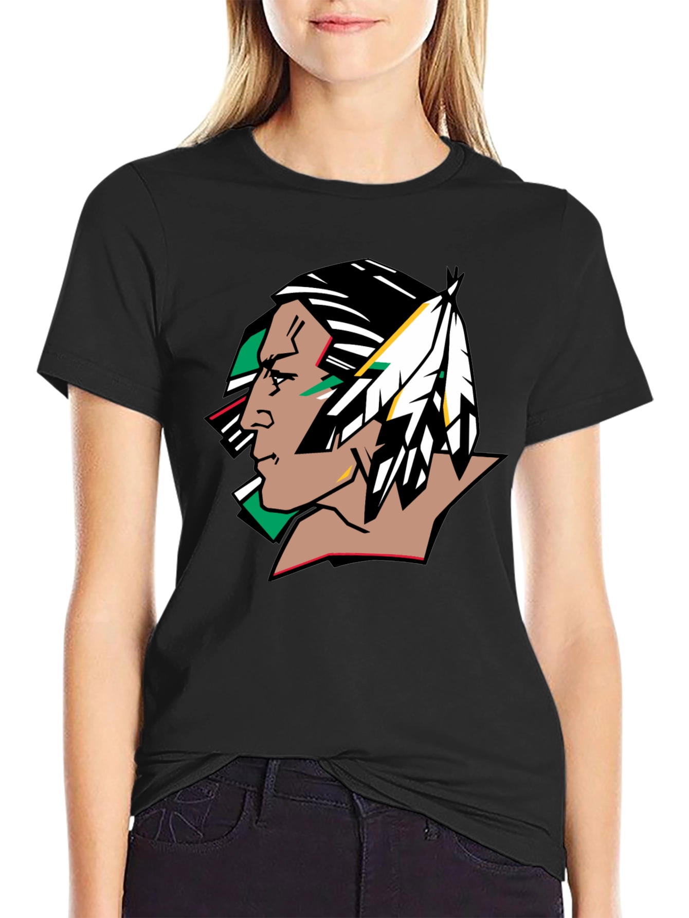 Chicago Blackhawks Black T-Shirt - Fan Apparel