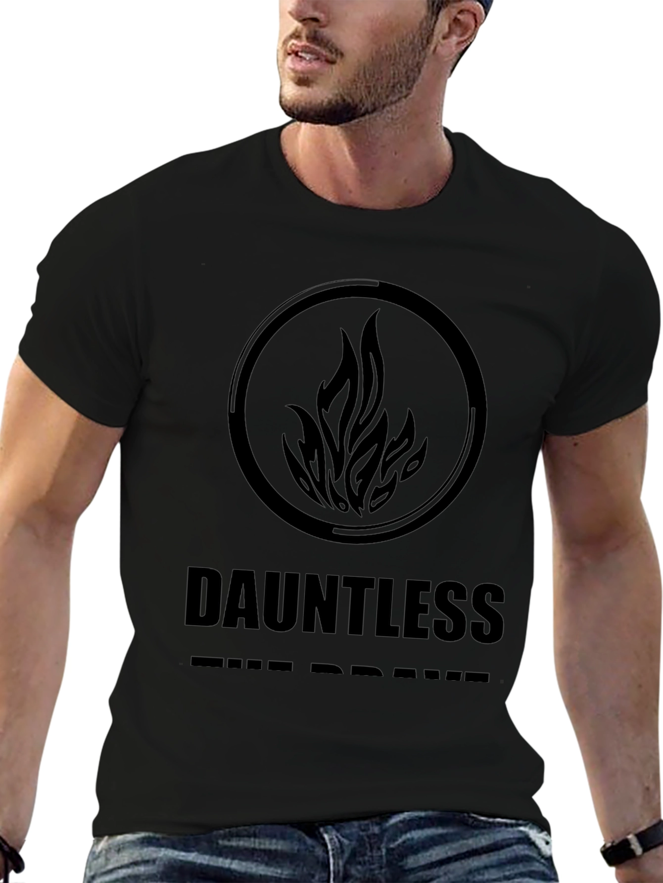 Dauntless Faction Graphic T-Shirt - Black