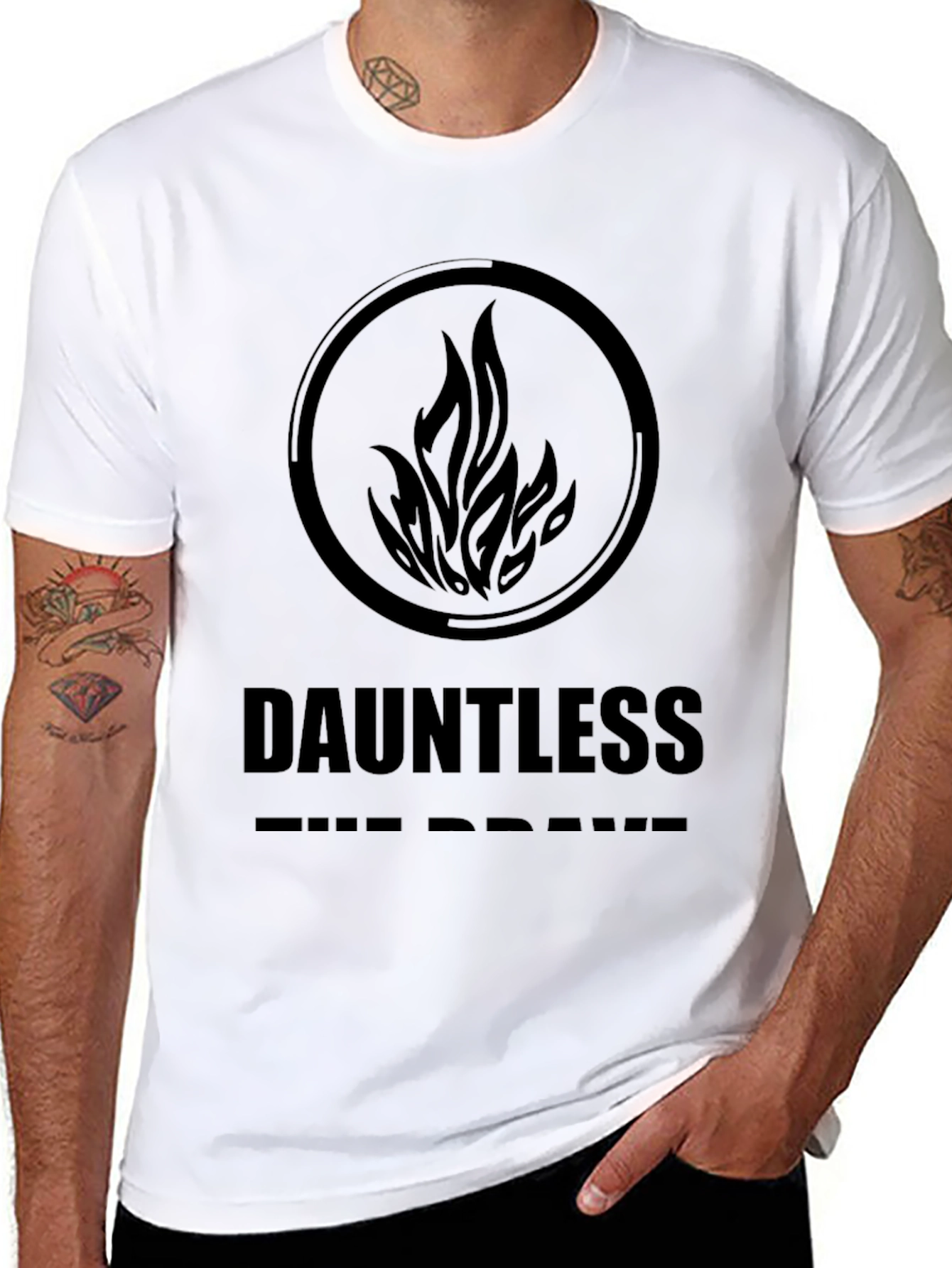 Dauntless Faction Graphic T-Shirt - Black
