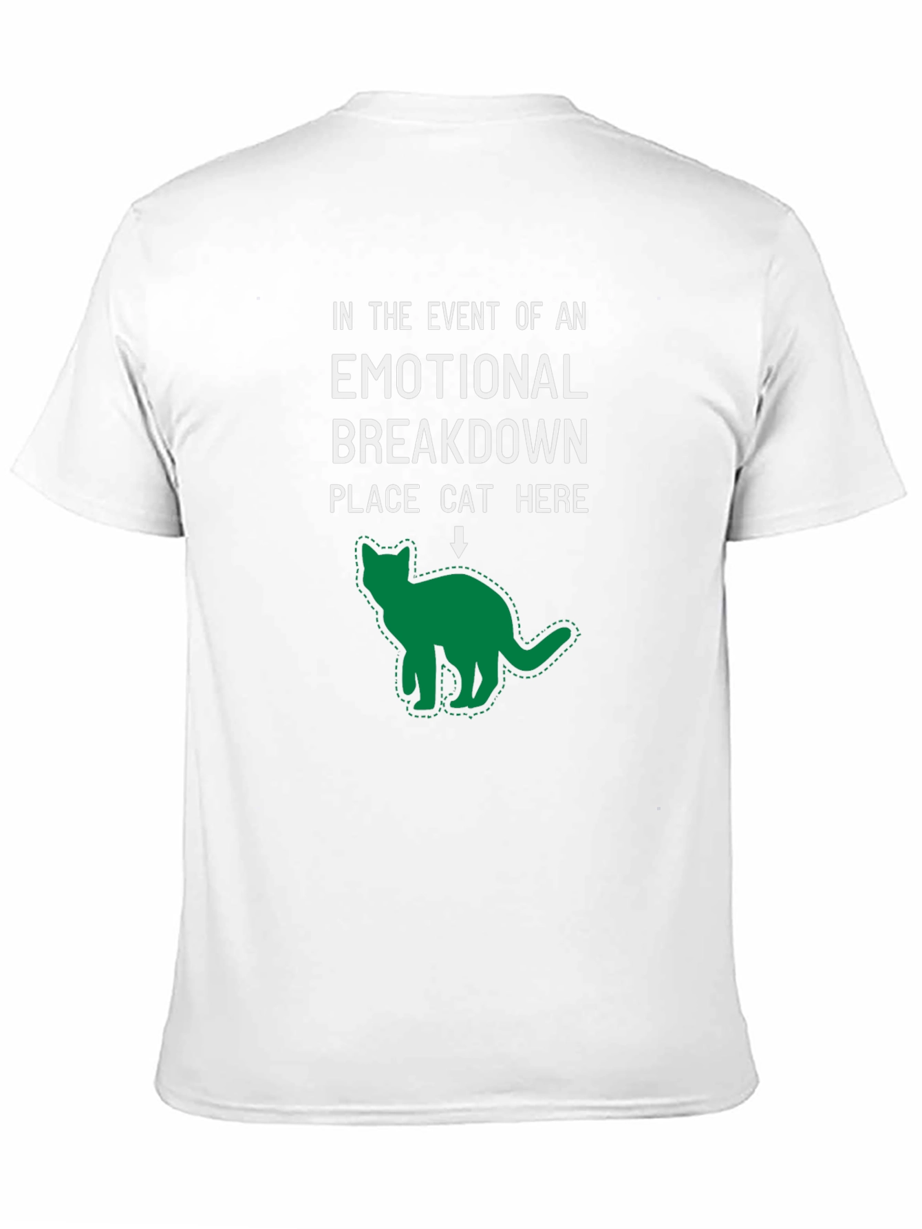 Emotional Breakdown Cat T-Shirt