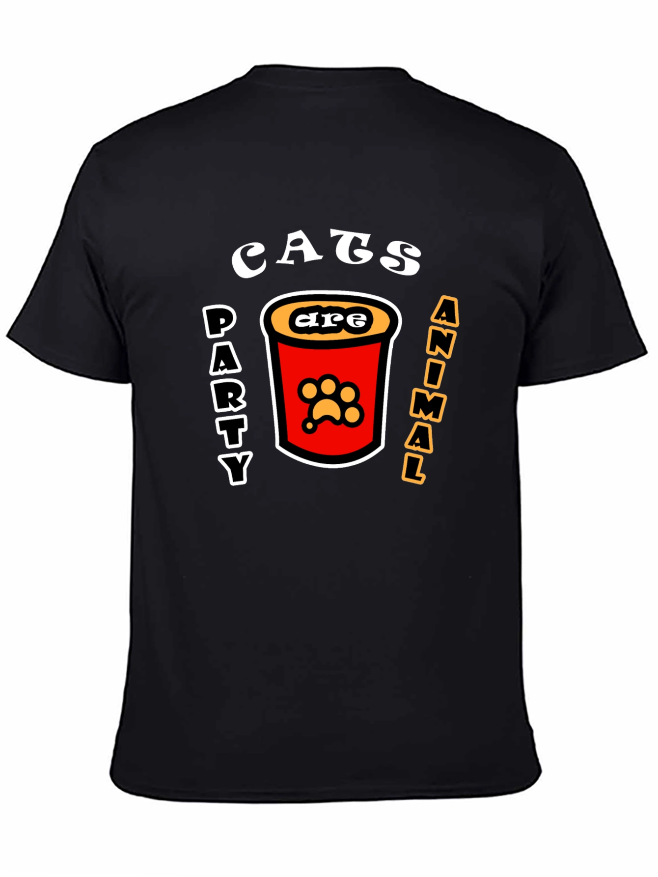 Cats Party Animal T-Shirt - Fun Graphic Tee