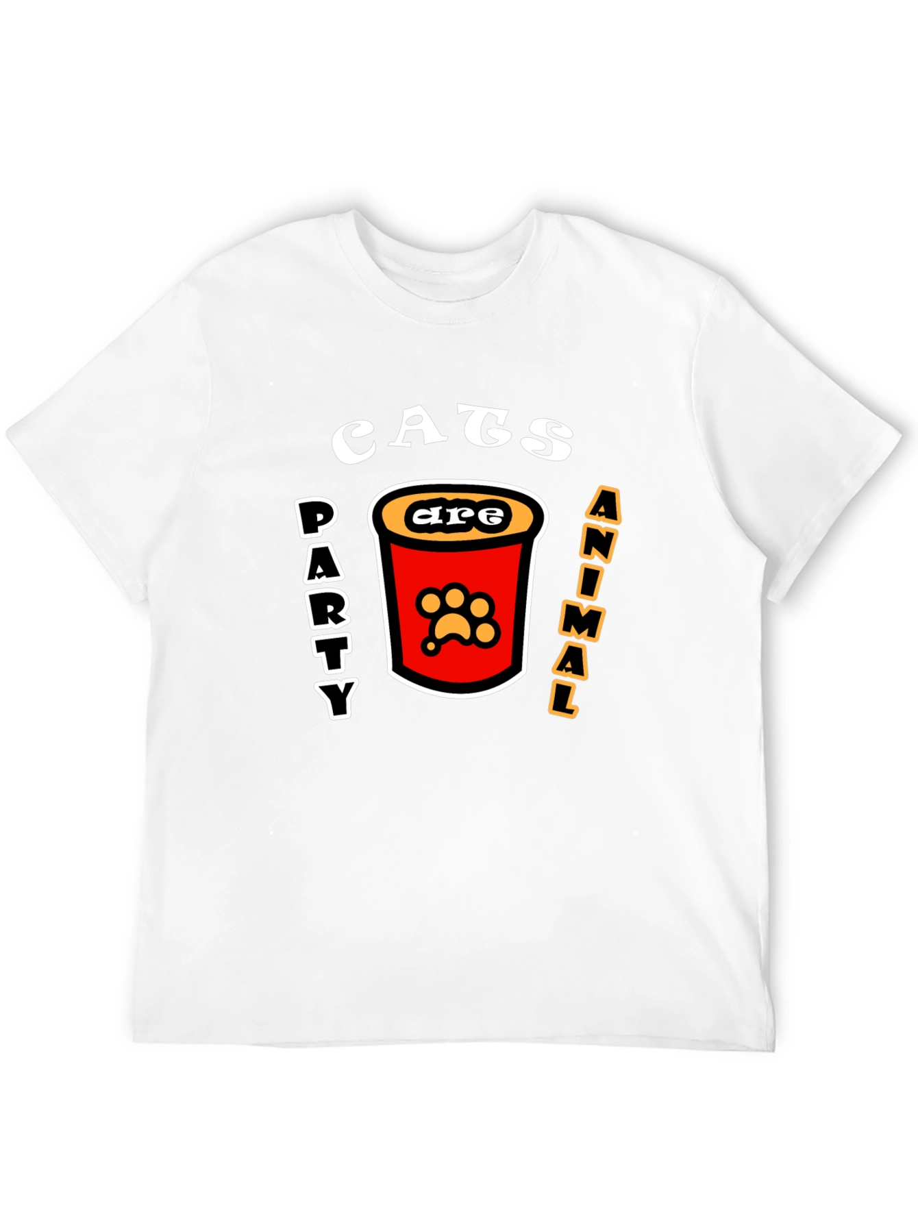 Cats Party Animal T-Shirt - Fun Graphic Tee