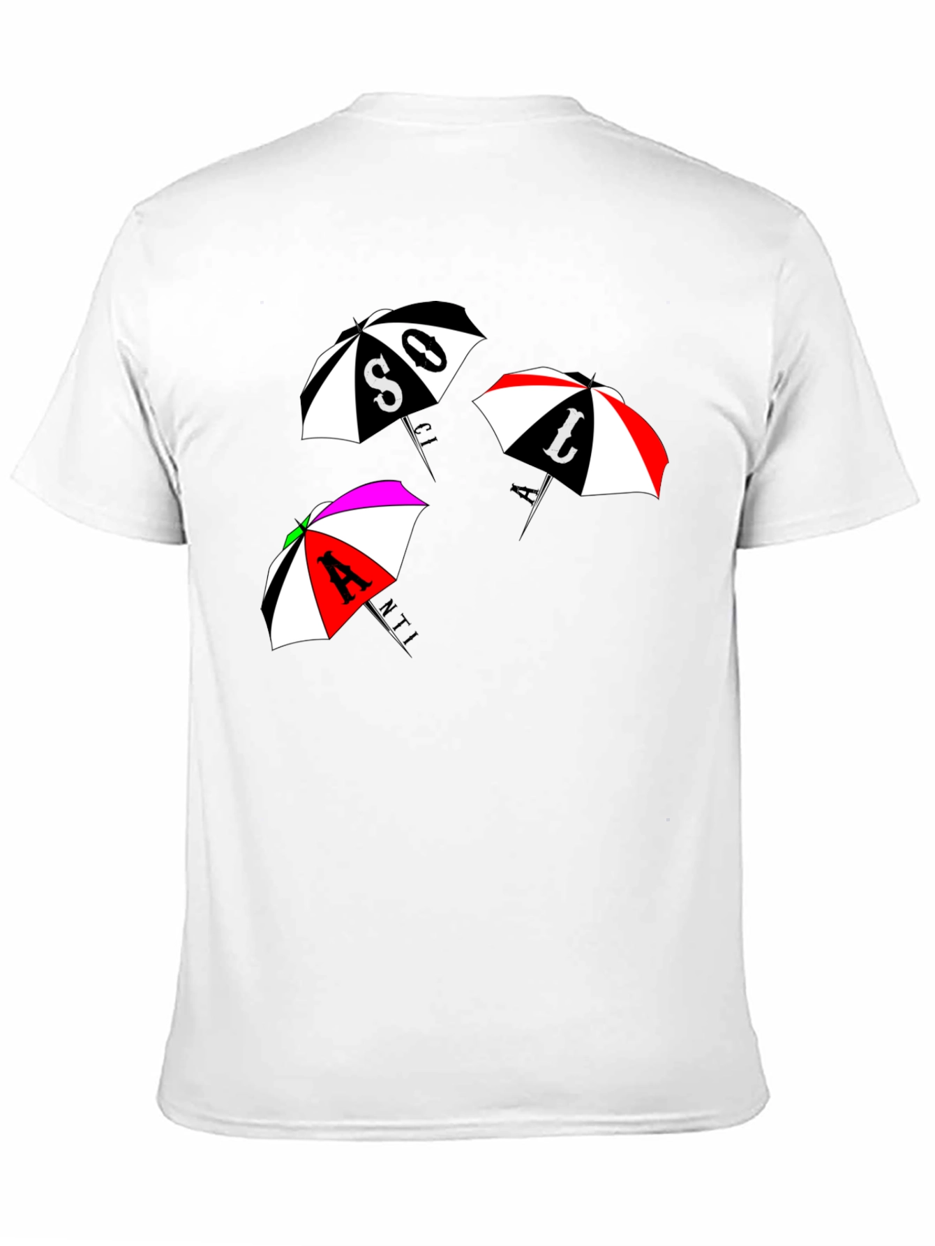 Funky Umbrella Graphic Tee