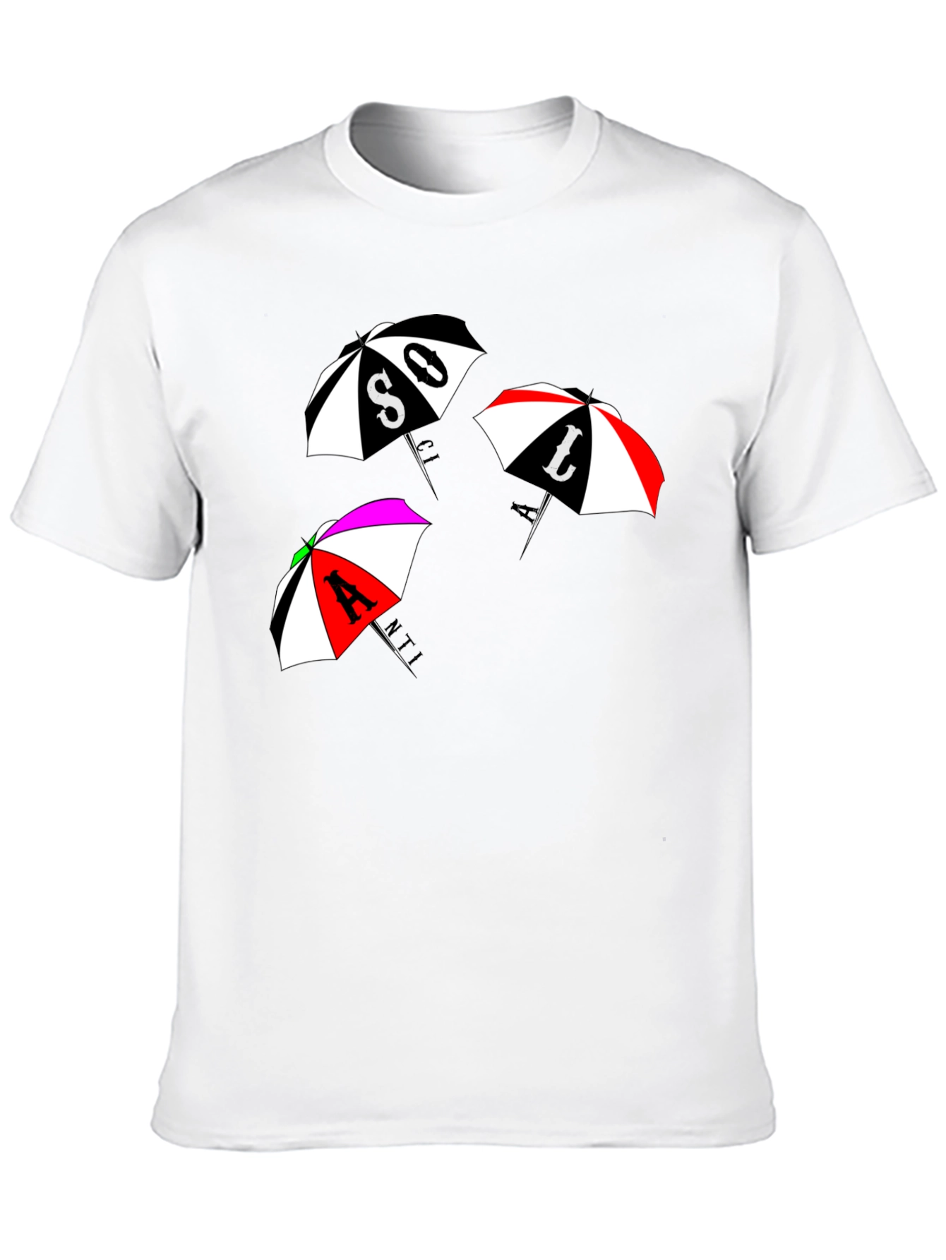 Funky Umbrella Graphic Tee