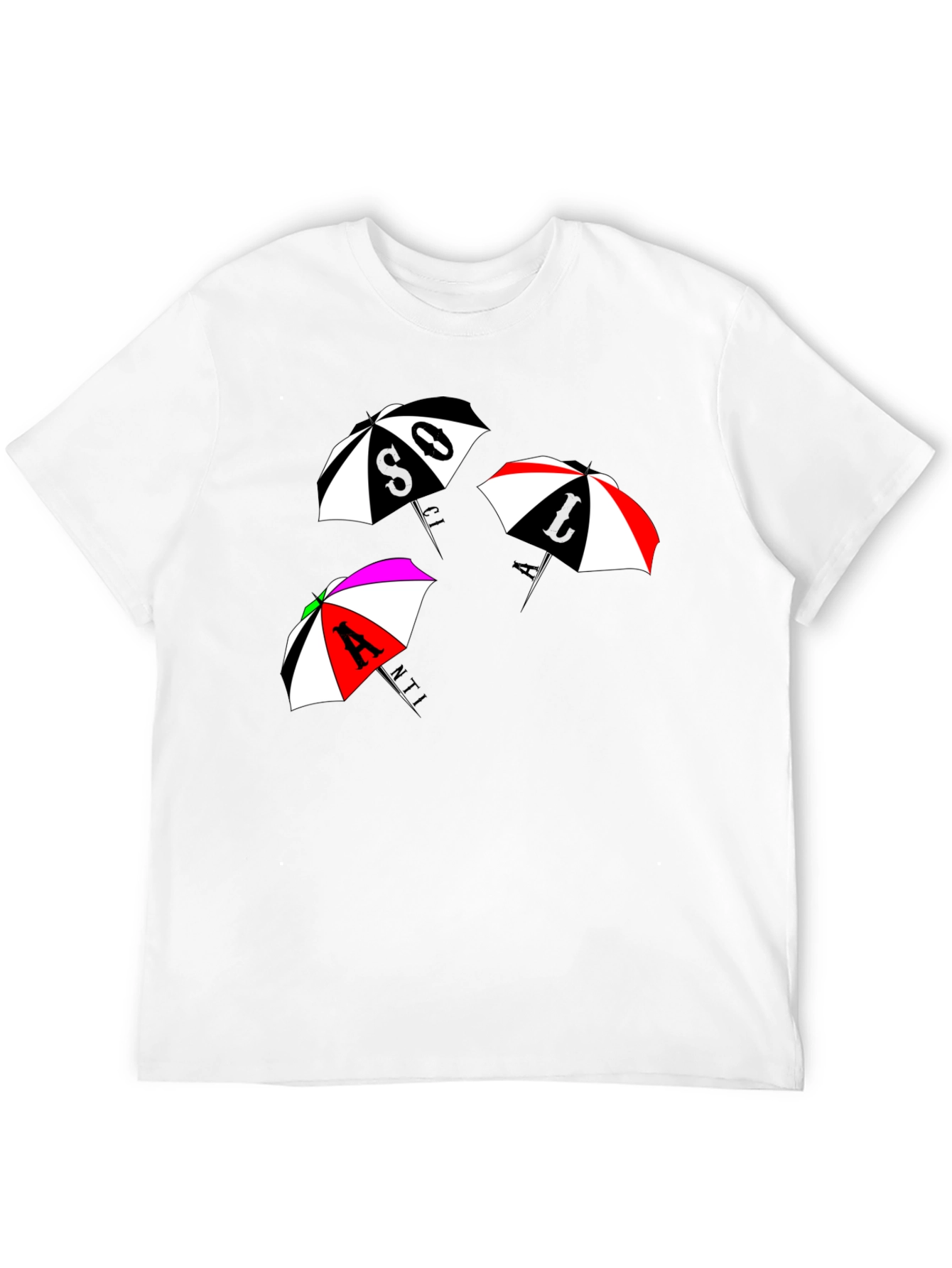 Funky Umbrella Graphic Tee