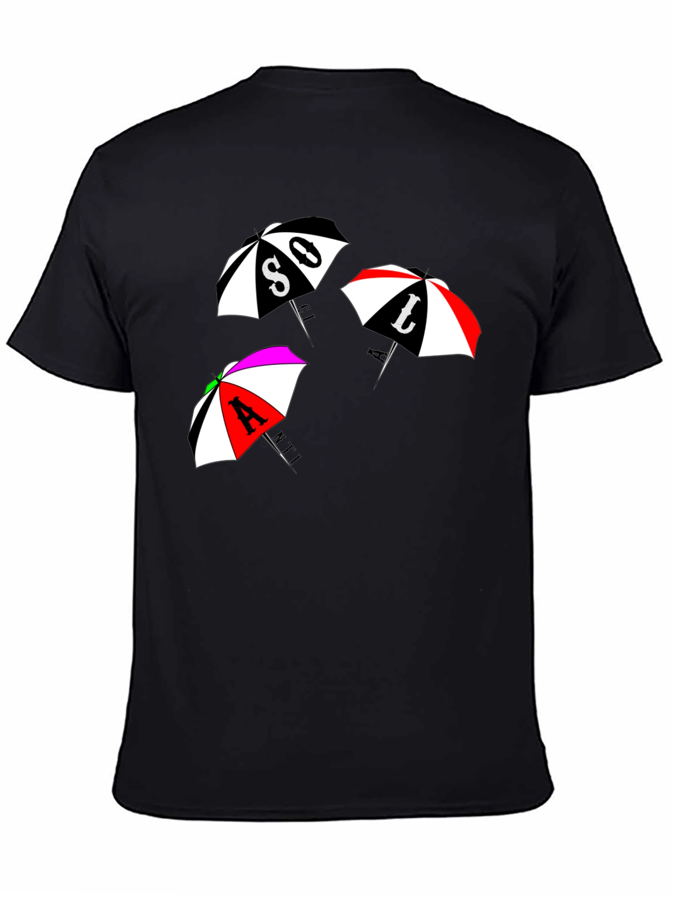 Funky Umbrella Graphic Tee