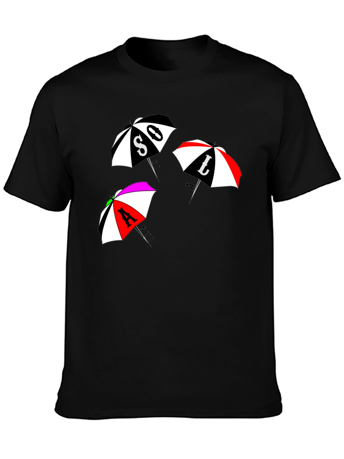 Funky Umbrella Graphic Tee