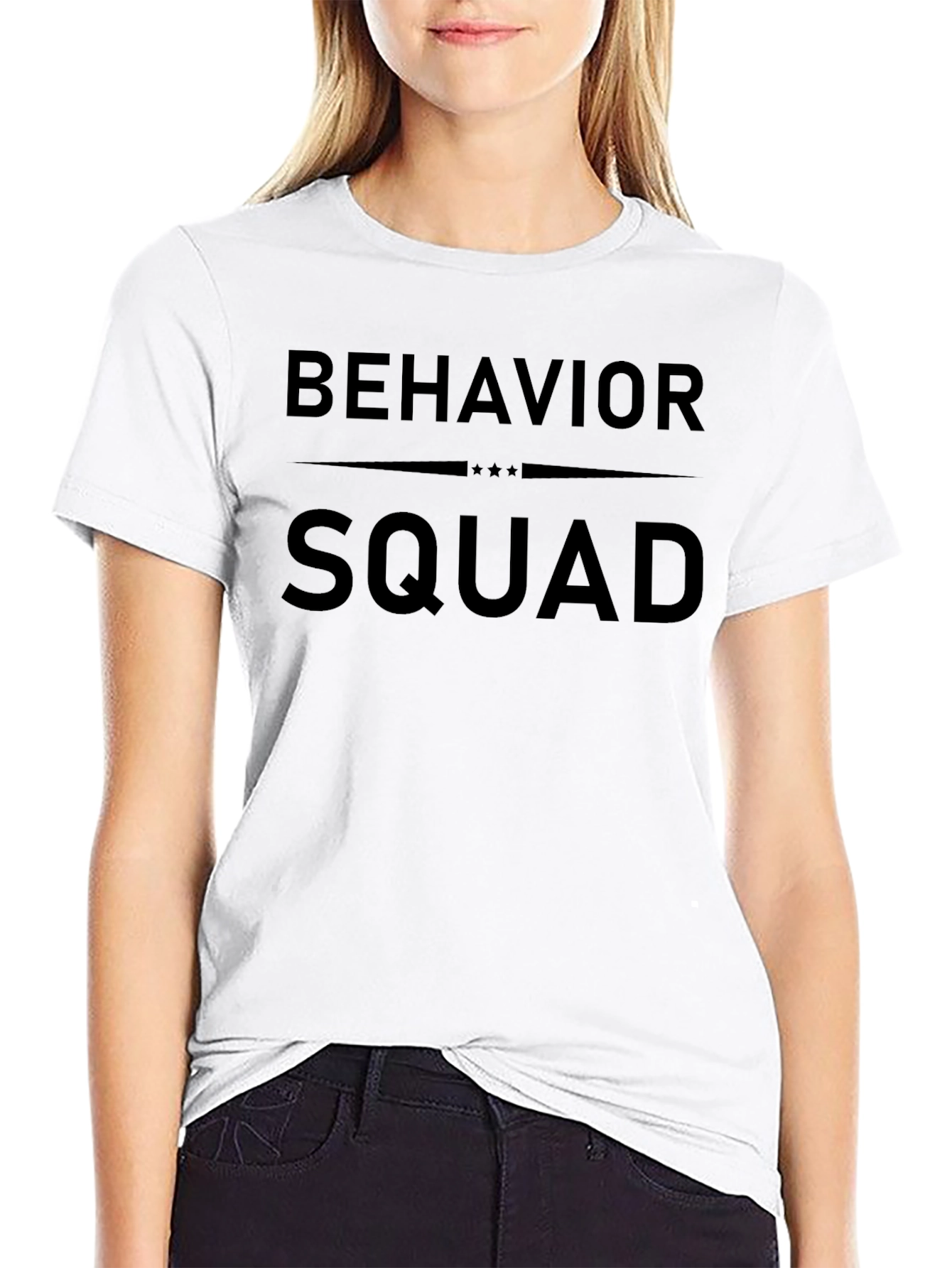 Behavior Squad Graphic Tee - Black