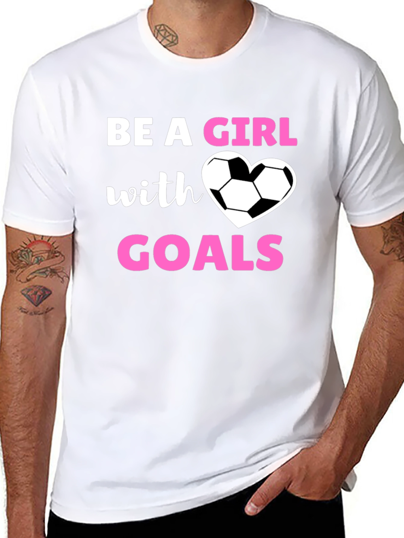 Be A Girl with Goals T-Shirt