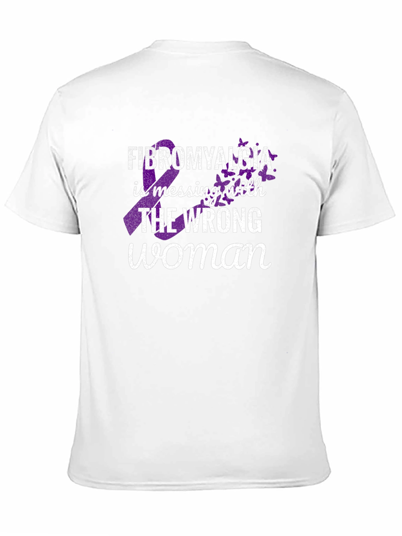 Fibromyalgia Awareness T-Shirt - Wrong Woman
