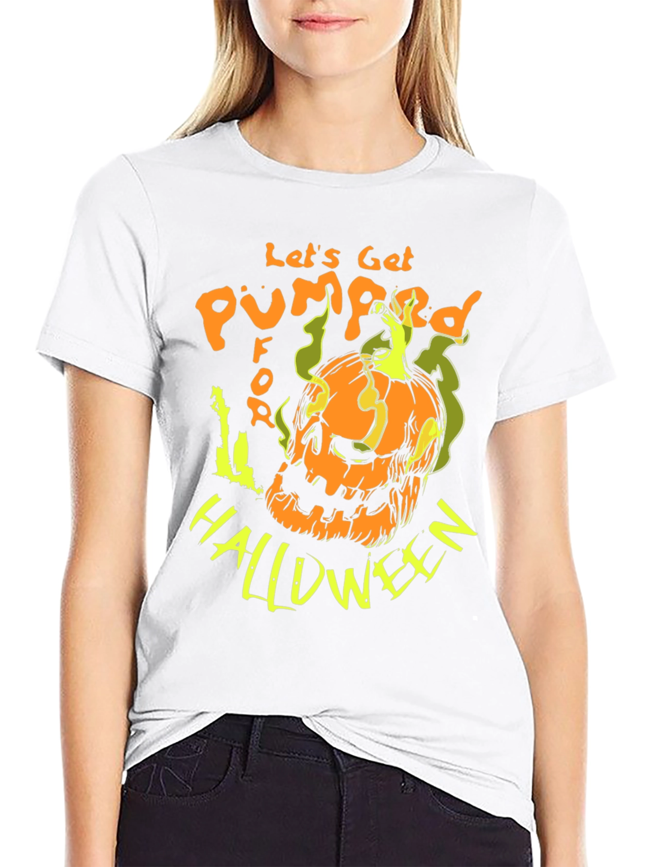 Lets Get Pumped for Halloween T-Shirt