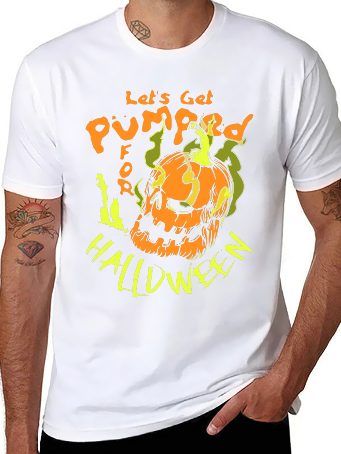 Lets Get Pumped for Halloween T-Shirt