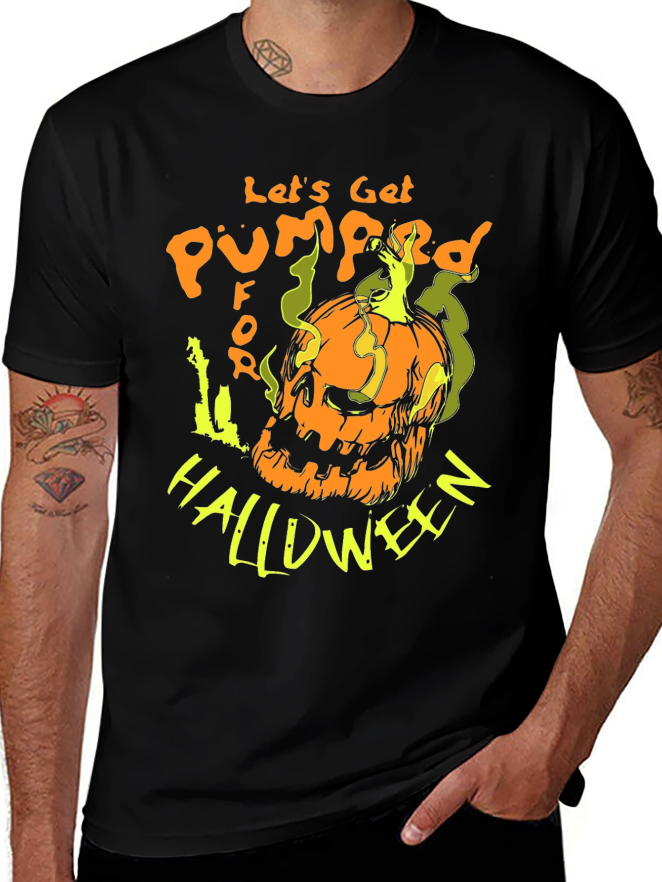 Lets Get Pumped for Halloween T-Shirt