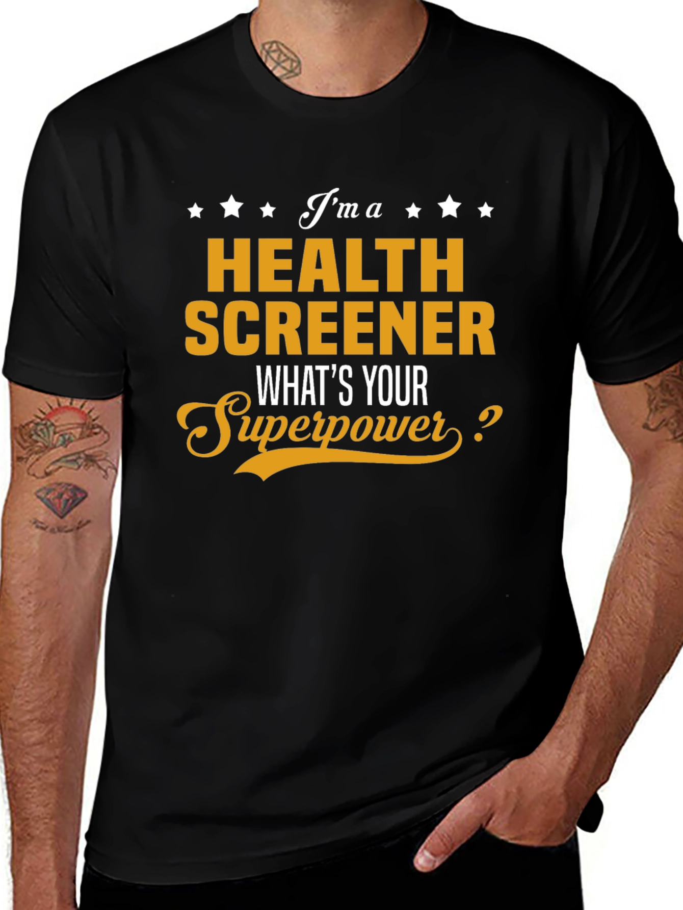 Health Screener Superpower T-Shirt
