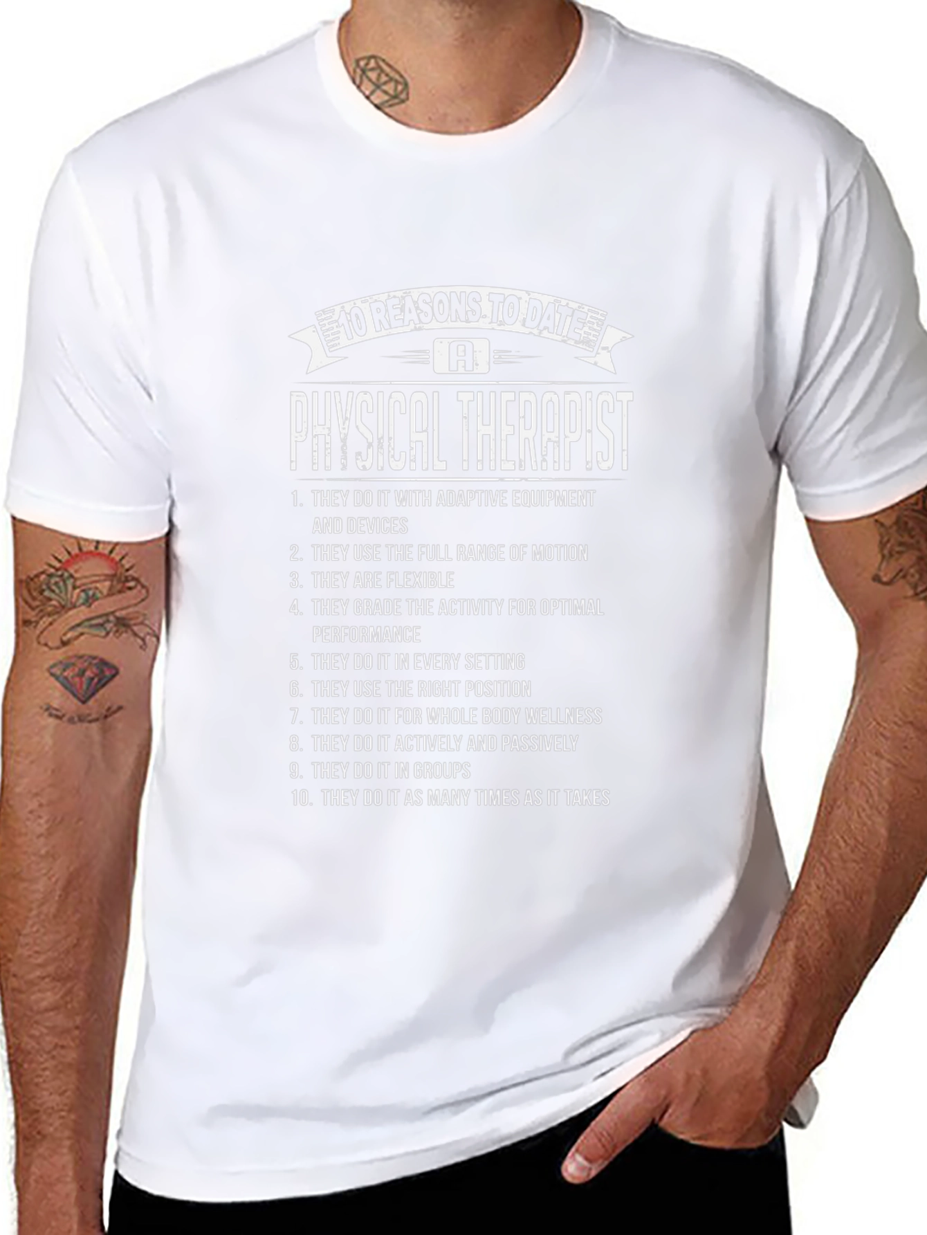 Physical Therapist 10 Reasons T-Shirt