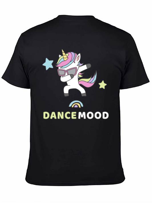 DANCE MOOD Unicorn Graphic Tee - Stylish & Fun!