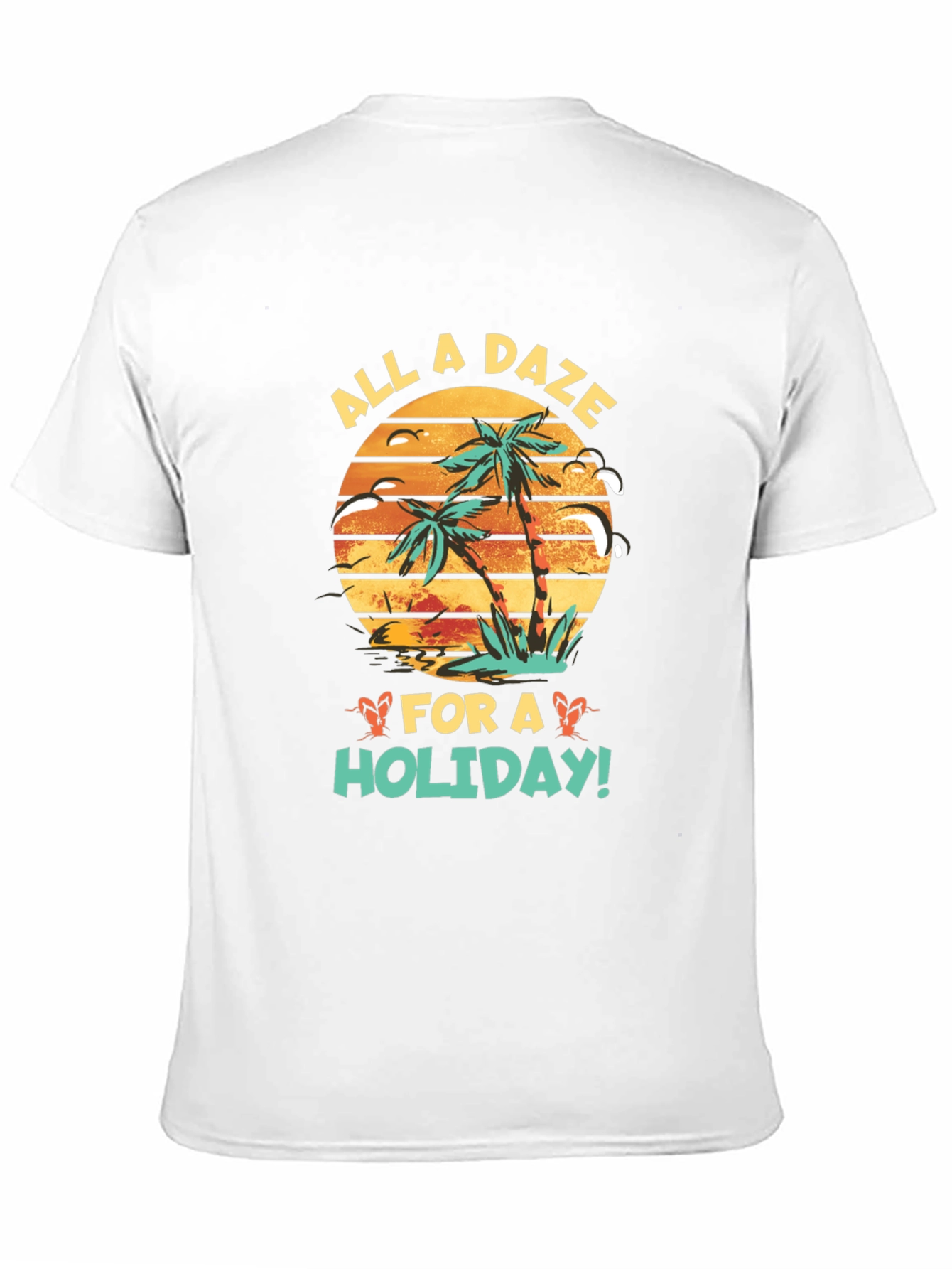 All a Daze for a Holiday Black T-Shirt