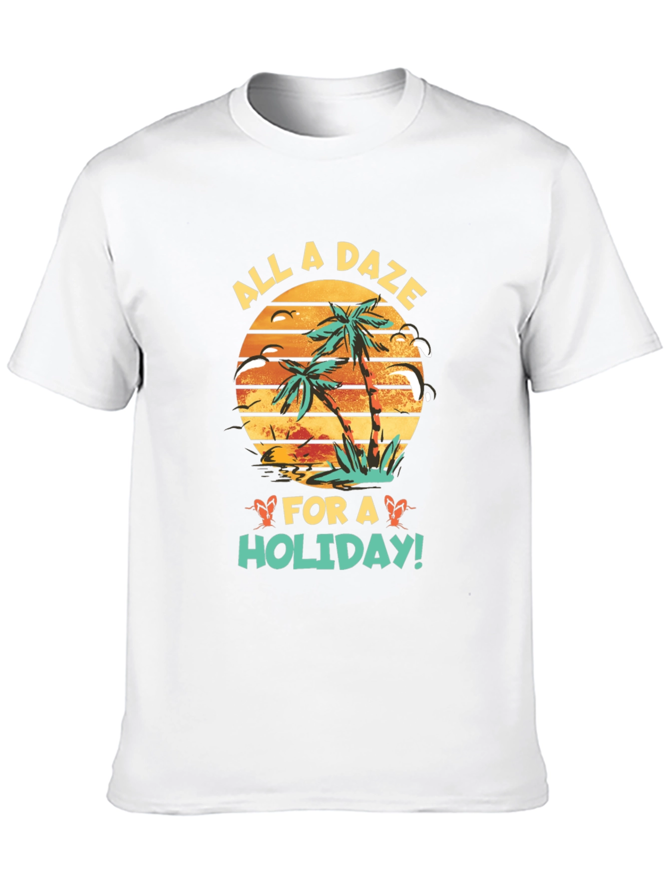 All a Daze for a Holiday Black T-Shirt