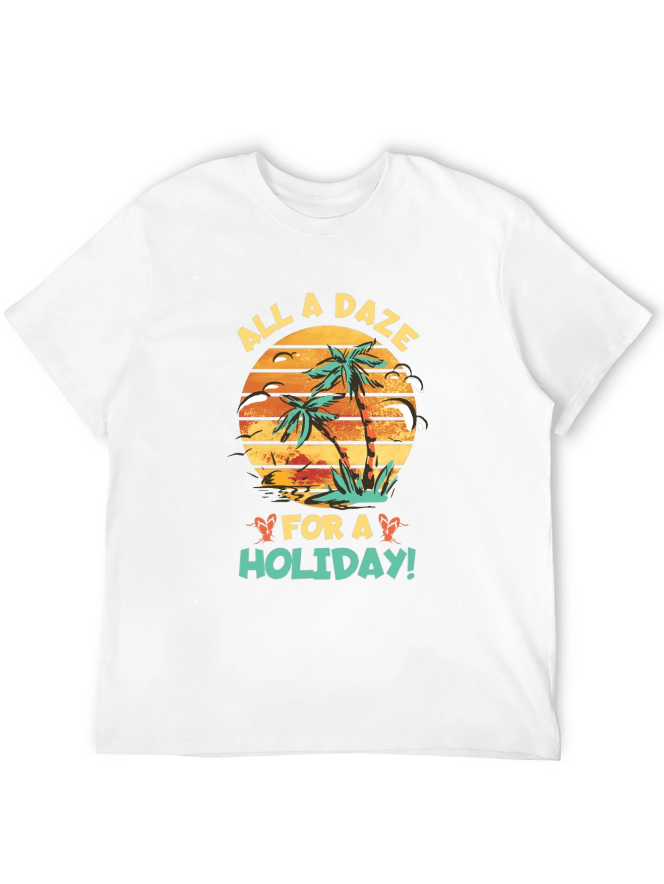 All a Daze for a Holiday Black T-Shirt