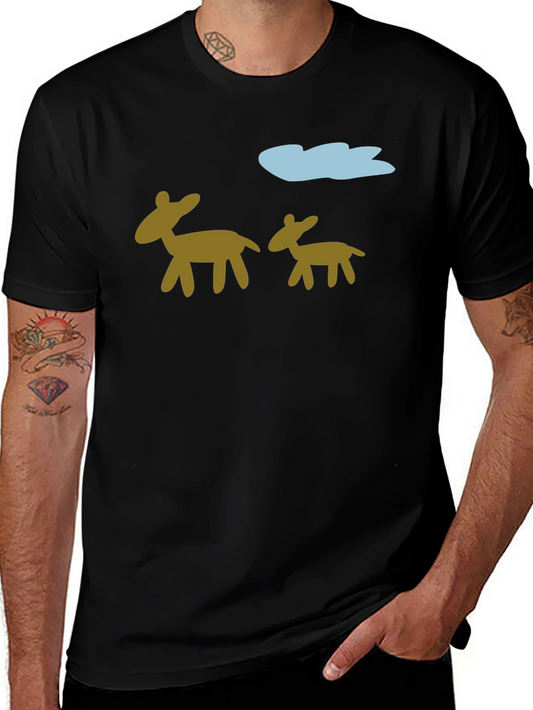 Quirky Deer Graphic Tee